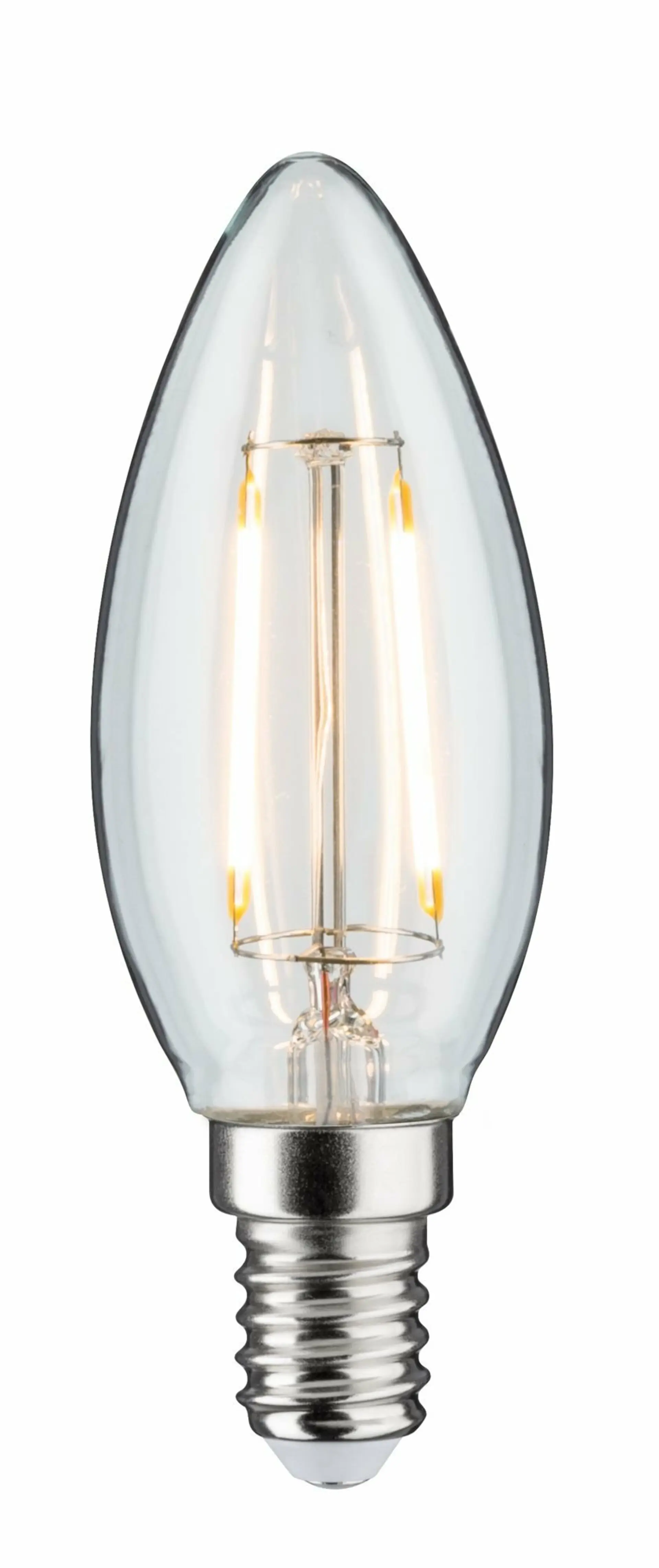 P 330028741 LED svíčka 2W 3000K E14 čirá - PAULMANN