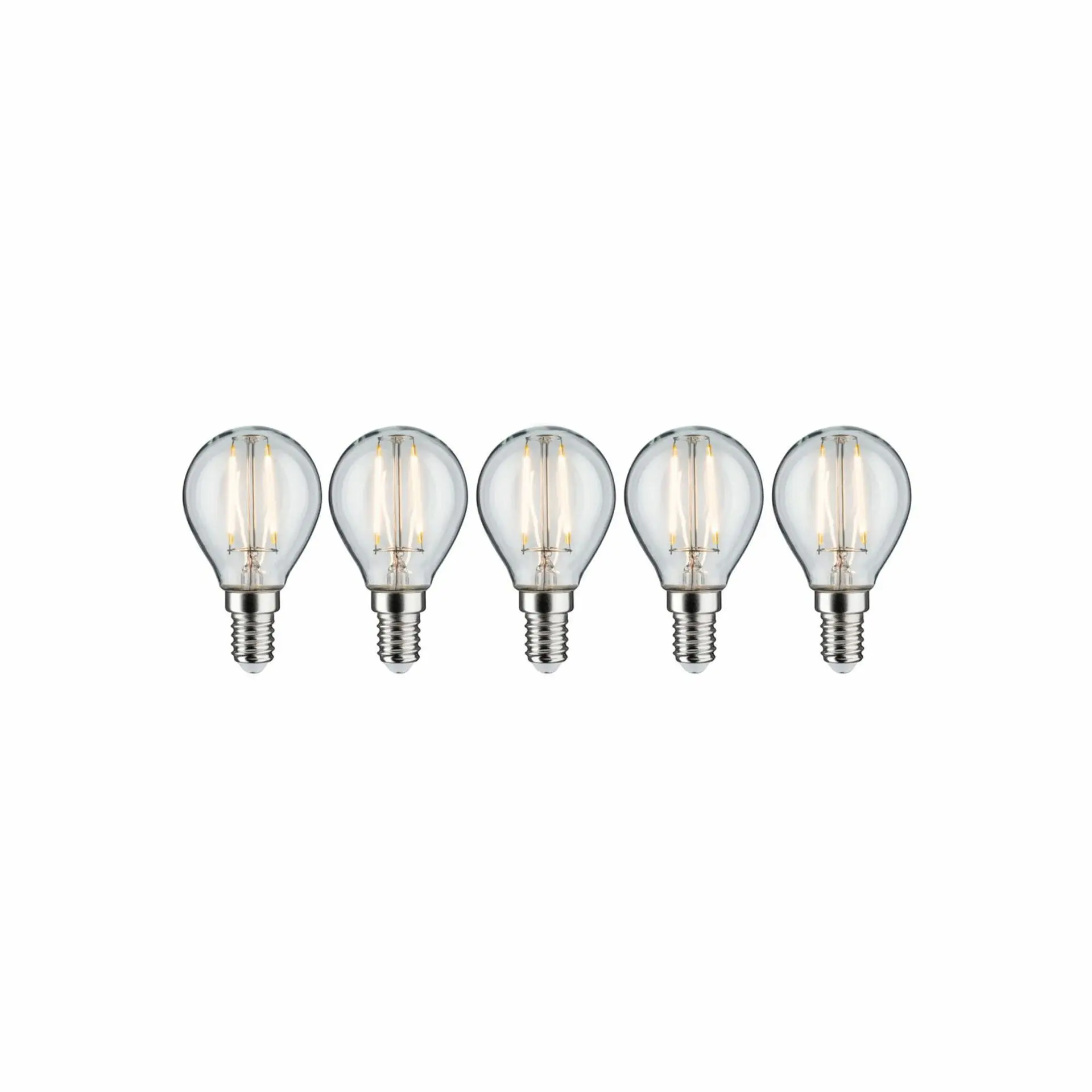 PAULMANN Filament set LED kapka E14 230V 5x4,8W 2700K stmívatelné čirá