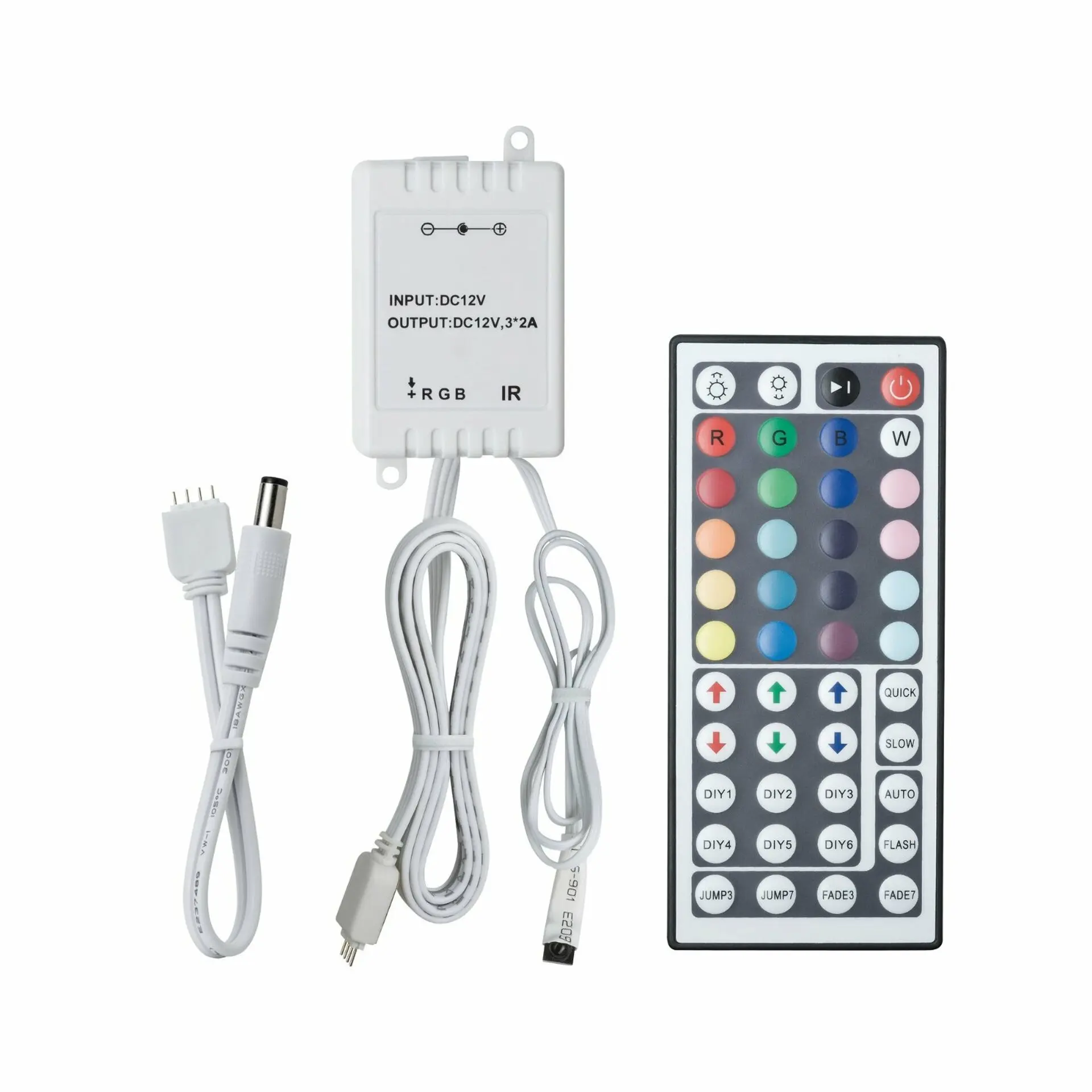 P 70202 Function yourLED RGB-Control 12V DC s dálk.ovládáním plast - PAULMANN