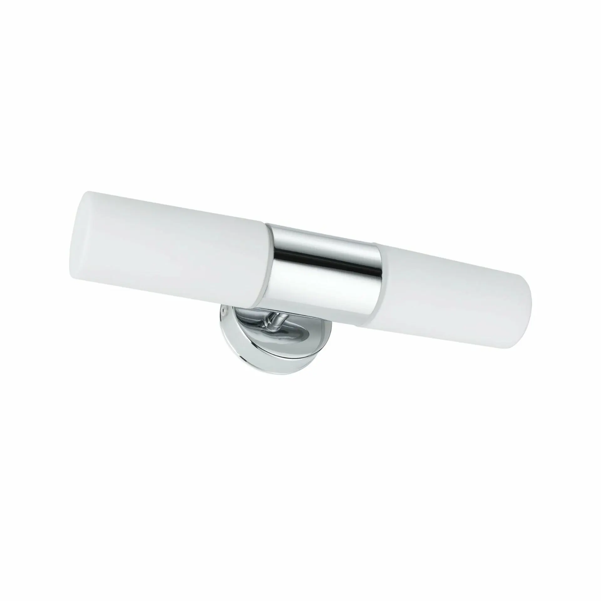 P 70350 Svítidlo k zrcadlu Lenia IP44 max. 2x20 W chrom, opálové, kov, sklo - PAULMANN