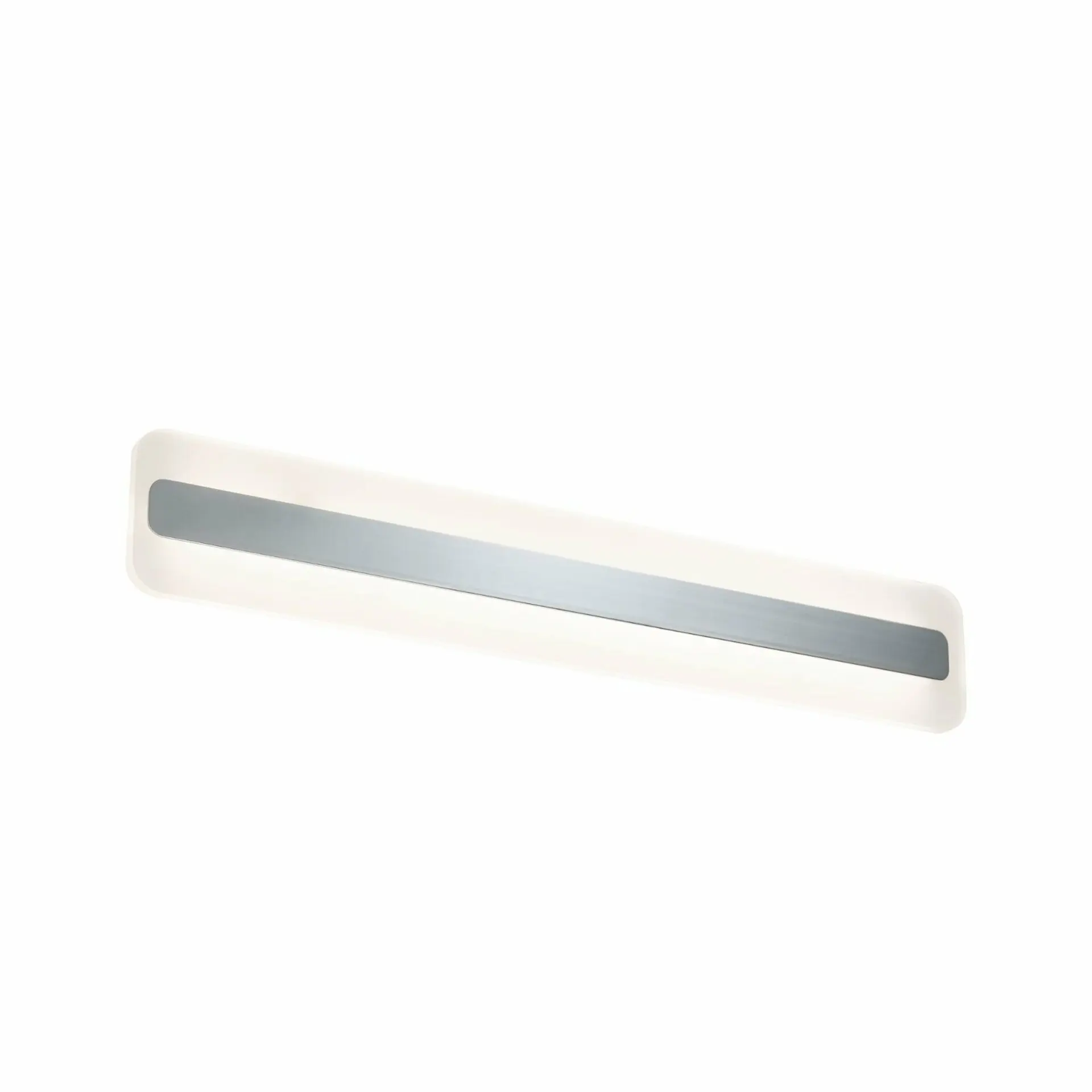 P 70463 Svítidlo nad zrcadlo Lukida LED IP44, 9W, 650lm, 3000K, chrom, bílá, hliník akrylát - PAULMANN