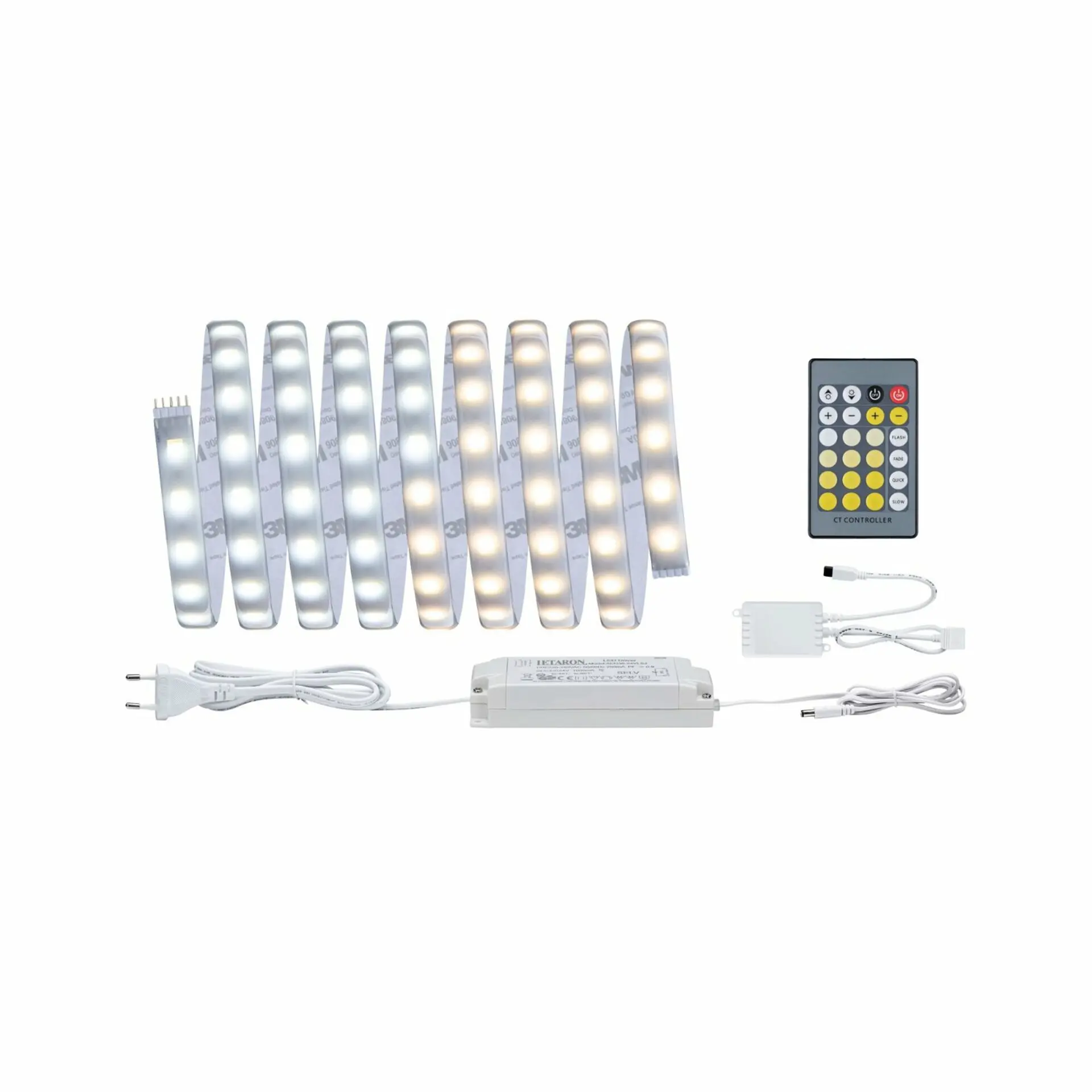 Paulmann MaxLED měnitelná bílá základní sada s krytím 3m 20W bílá barva nastavitelná 706.24 P 70624