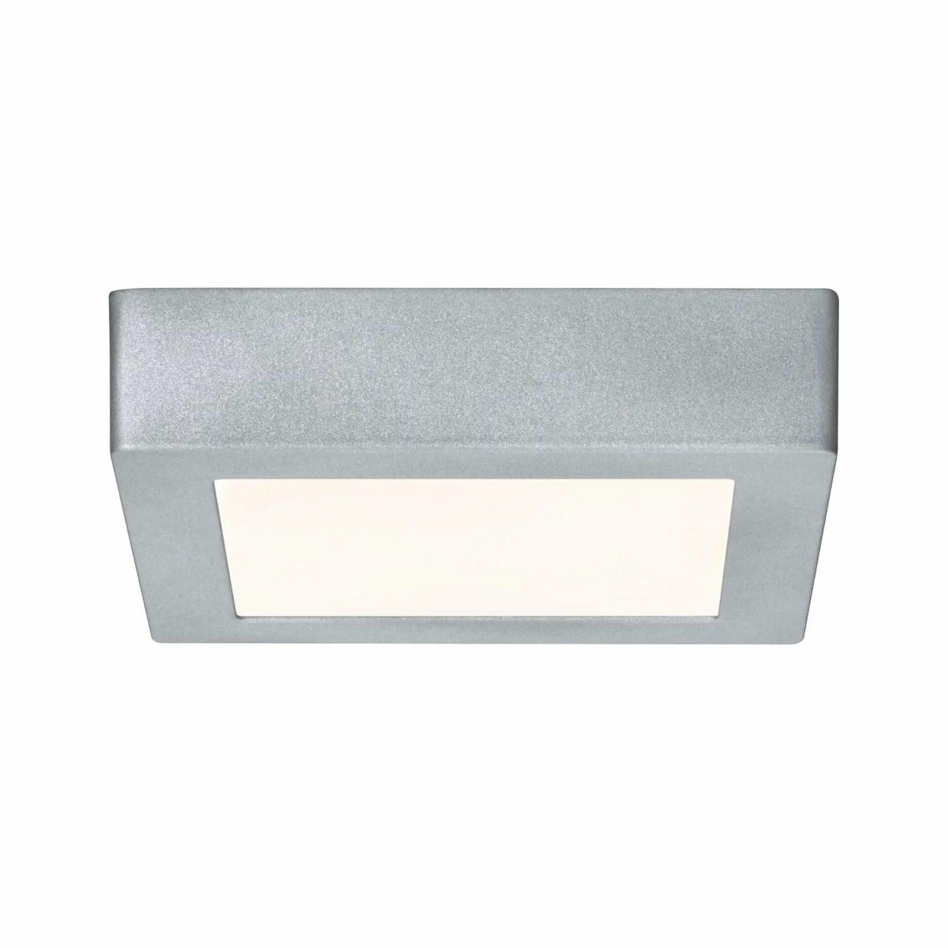 P 70648 Stropní svítidlo Lunar LED Panel 11W matný chrom, hliník - PAULMANN