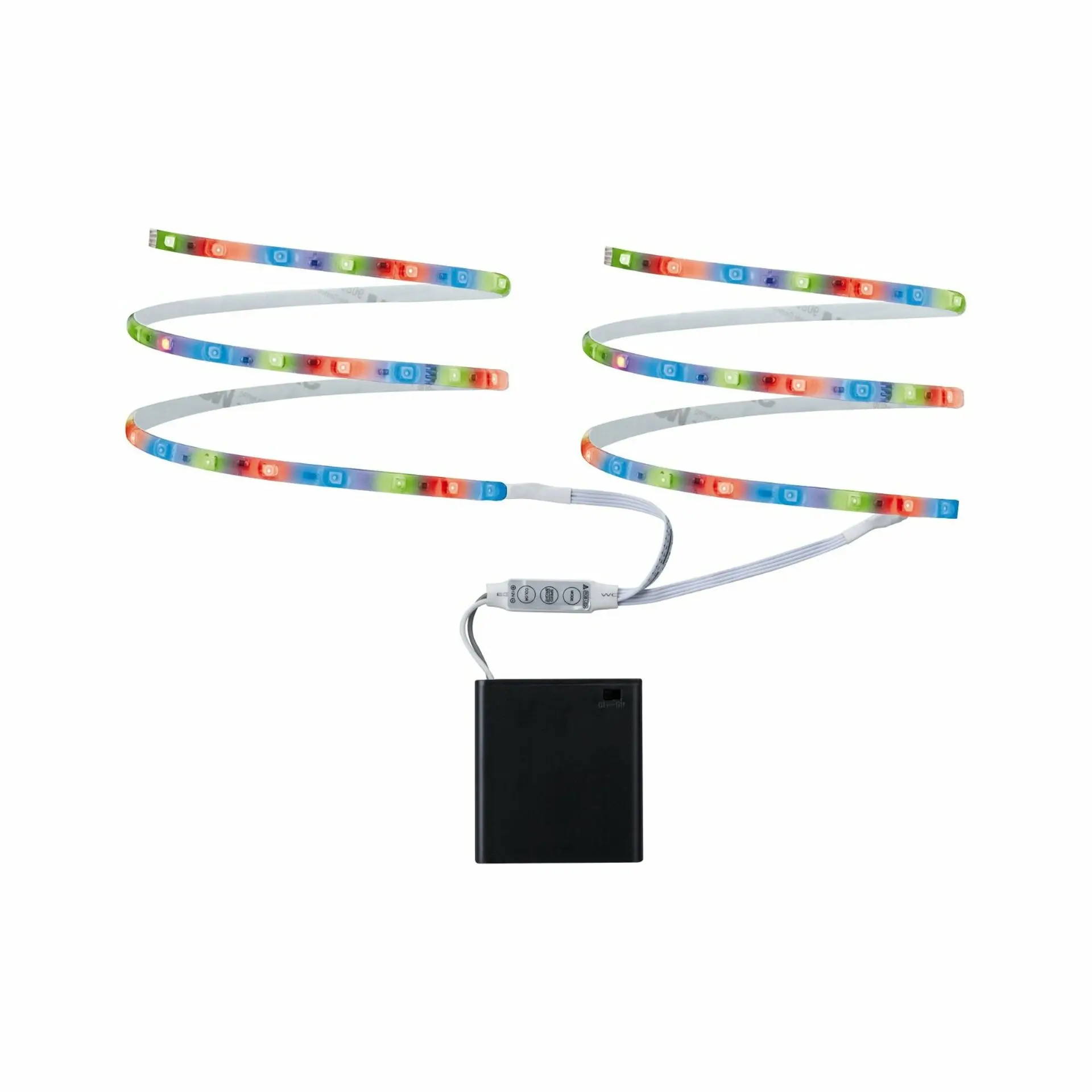 P 70700 LED Mobil pásek RGB 2x80cm 1,2W, provoz na baterie - PAULMANN
