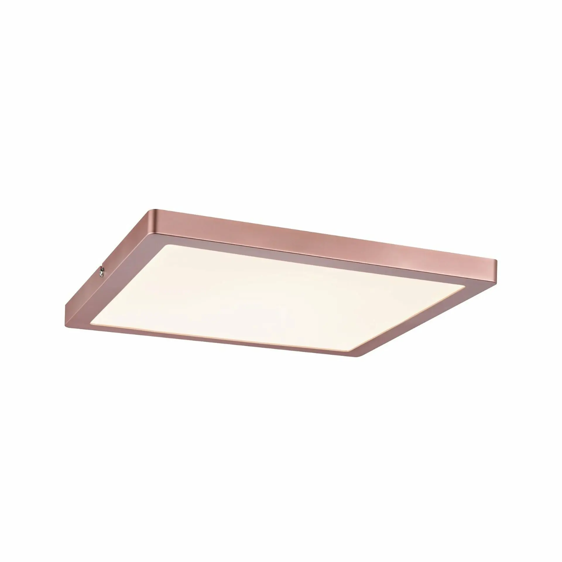 VÝPRODEJ VZORKU Paulmann Atria LED Panel hranaté 24W růžová zlatá stmívatelné 708.73 P 70873