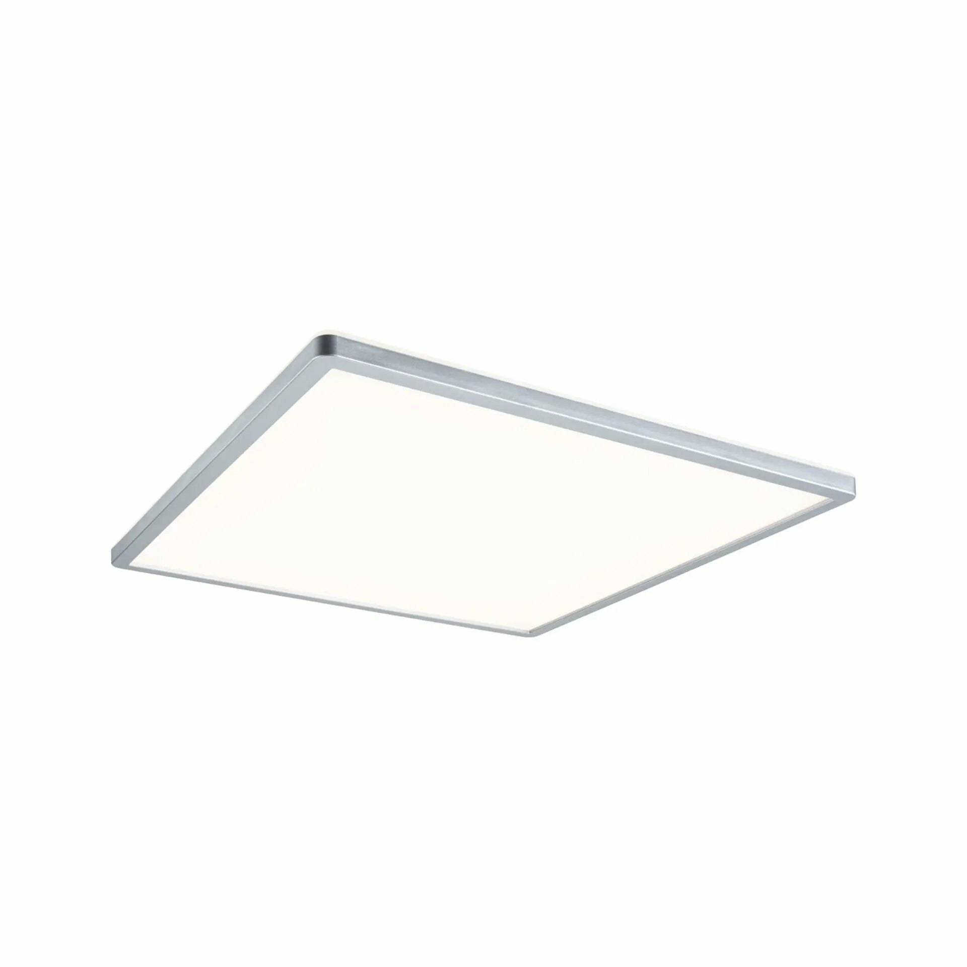 P 70995 LED Panel 3-krokové-stmívatelné Atria Shine hranaté 420x420mm 3000K matný chrom - PAULMANN
