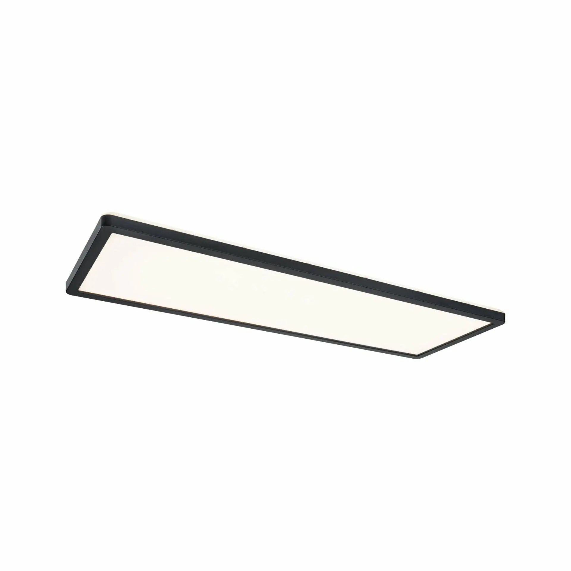 P 71003 LED Panel 3-krokové-stmívatelné Atria Shine hranaté 580x200mm 3000K černá - PAULMANN