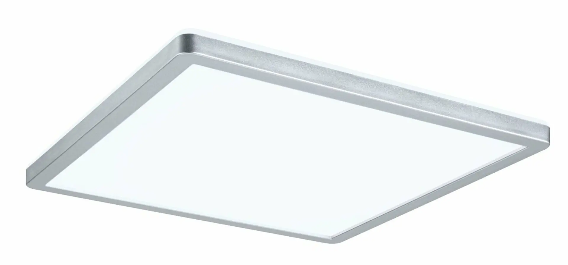 P 71008 LED Panel Atria Shine hranaté 293x293mm 4000K matný chrom - PAULMANN