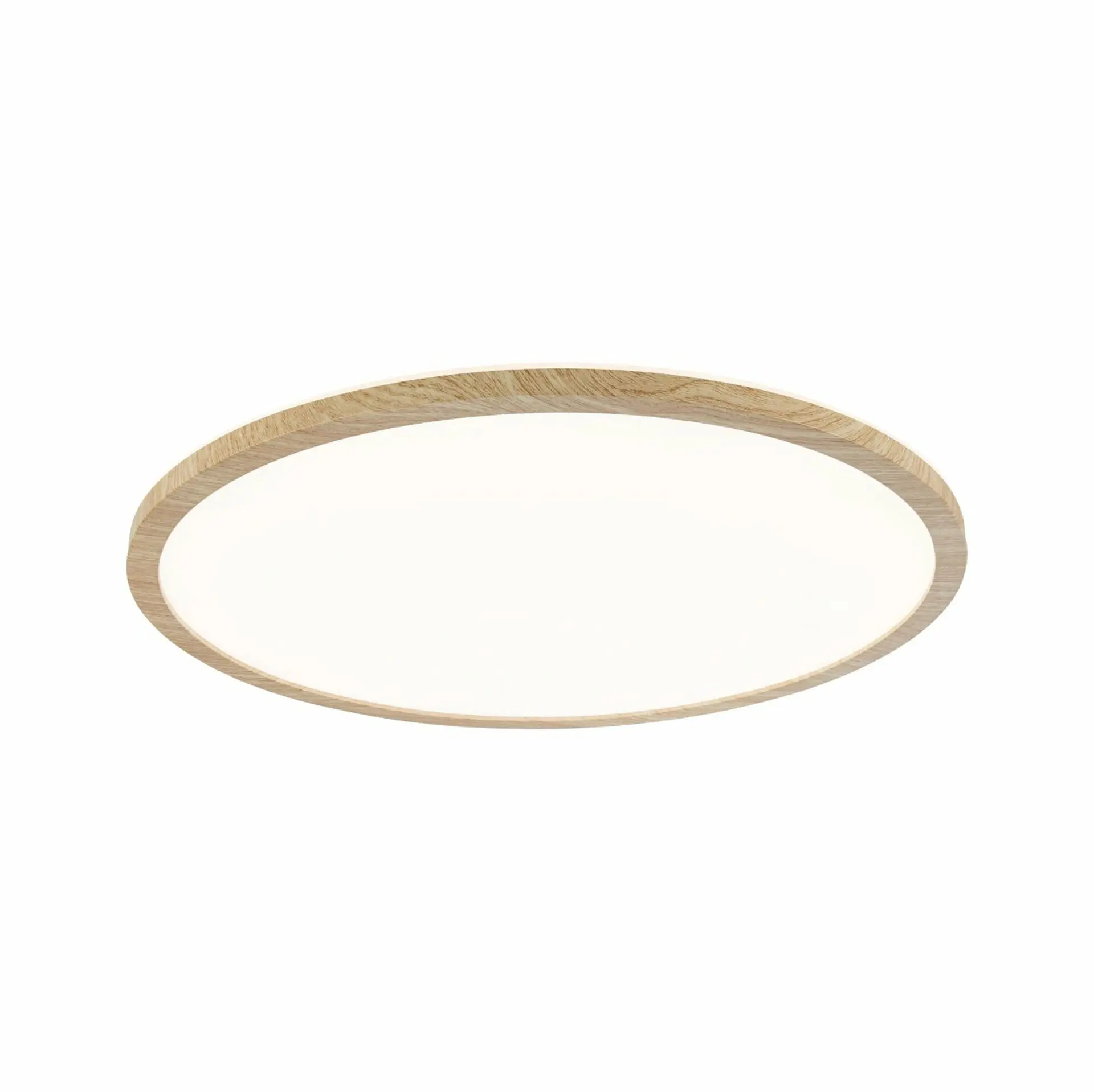 P 71029 LED Panel Atria Shine Backlight IP44 kruhové 420mm 22W 3000K design dřevo - PAULMANN