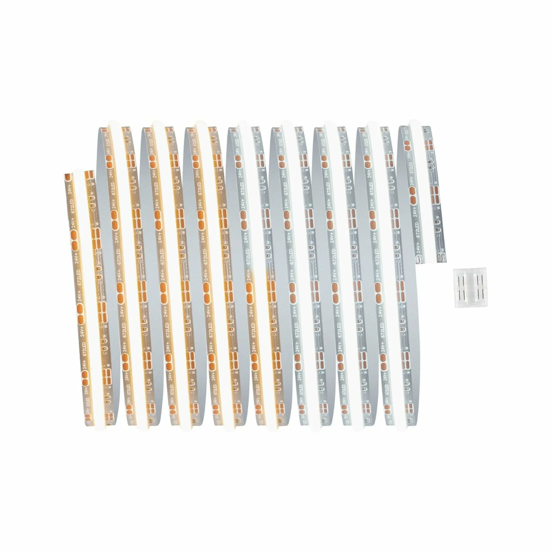 PAULMANN MaxLED 1000 LED Strip Full-Line COB samostatný pásek 2,5m 23,5W 1200lm/m 672LEDs/m měnitelná bílá