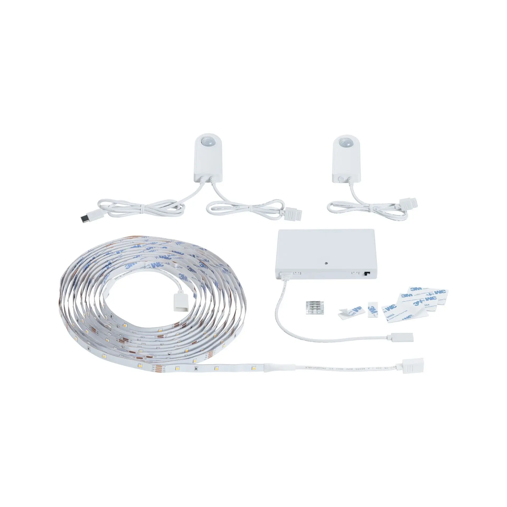 PAULMANN LED Stair Strip senzor sada 5m soumrakové a pohybové čidlo (IR) 5m 5W 180lm/m 30 LED/m 3000K