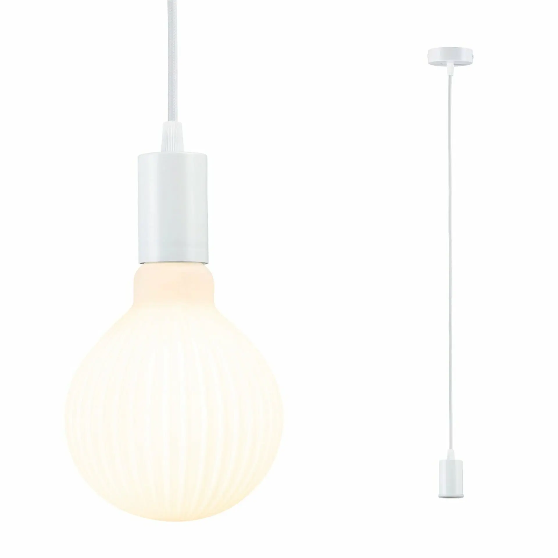 P 71135 Závěsné svítidlo Ravi IP44 E27 max. 60W bílá mat - PAULMANN