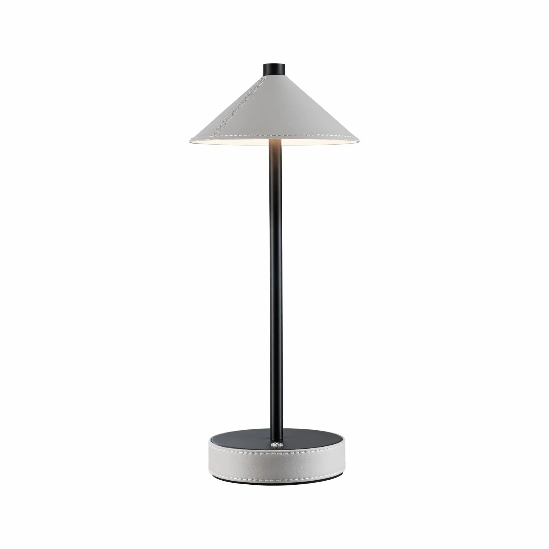 PAULMANN Mobilní stolní lampa Pellini CCT 2W černá mat/béžová