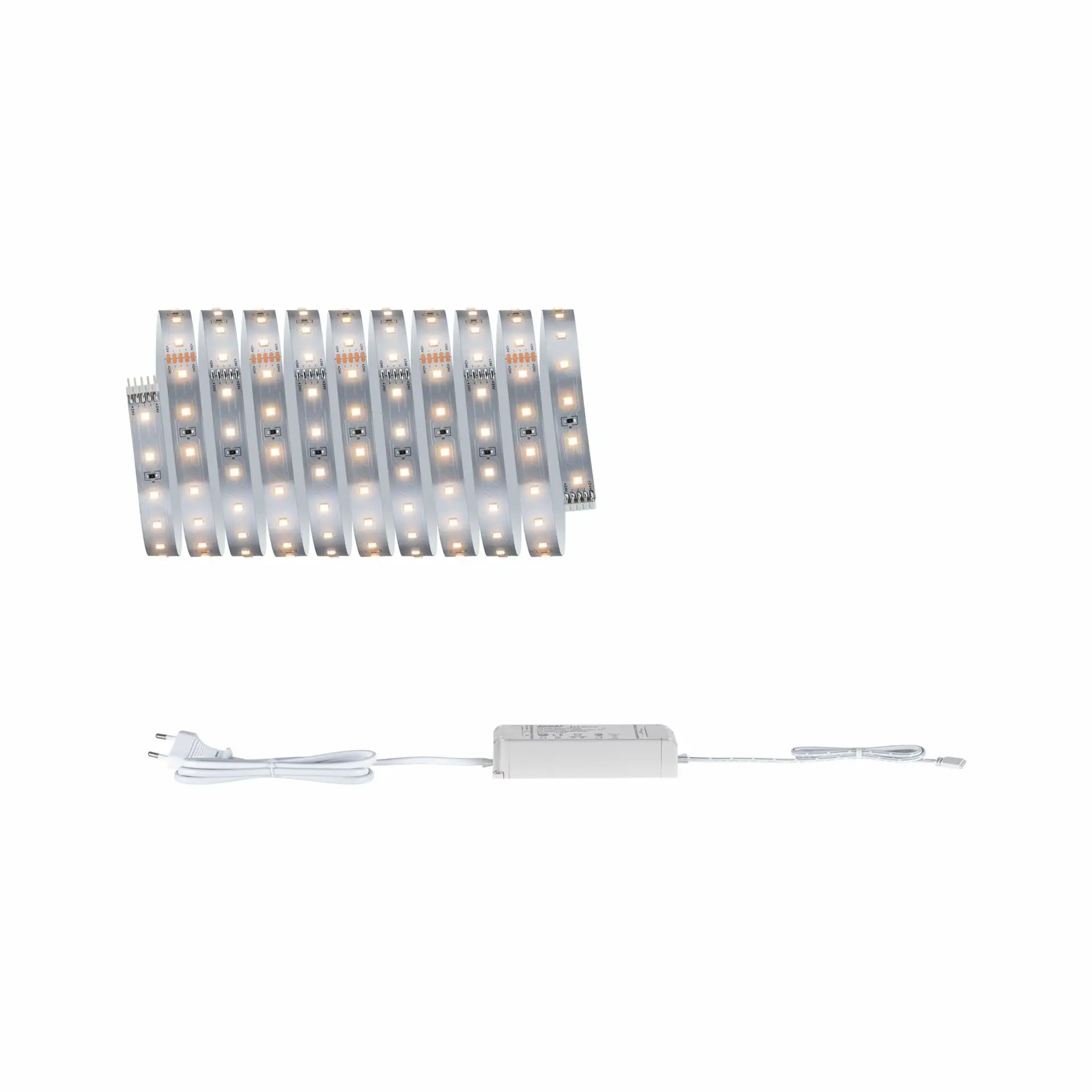 P 71231 MaxLED 500 LED Strip teplá bílá základní sada 3m 11W 550lm/m 64 LEDs/m 2700K 30VA - PAULMANN