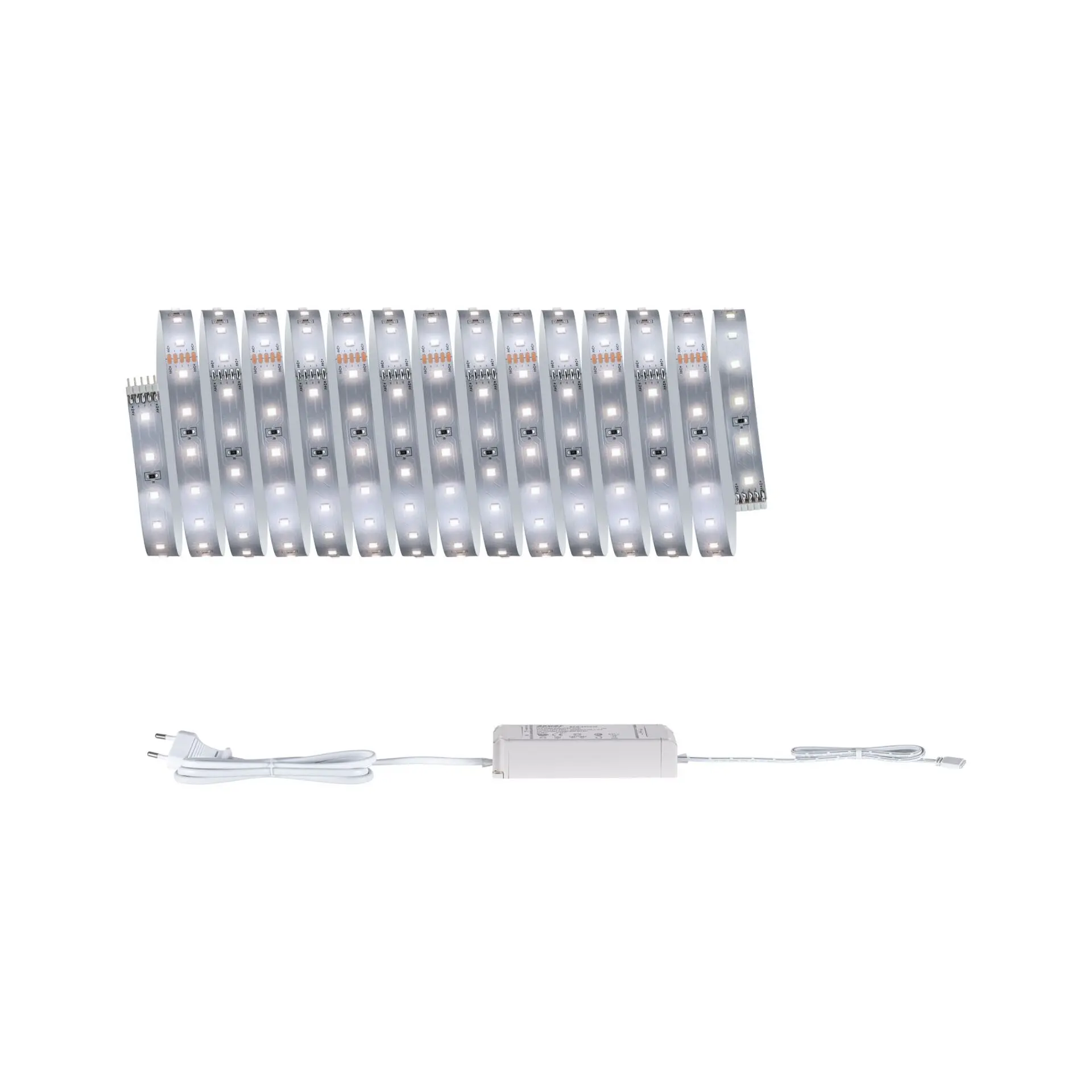 PAULMANN MaxLED 500 LED Strip základní sada 5m neutrální bílá 17W 550lm/m 4000K 30VA