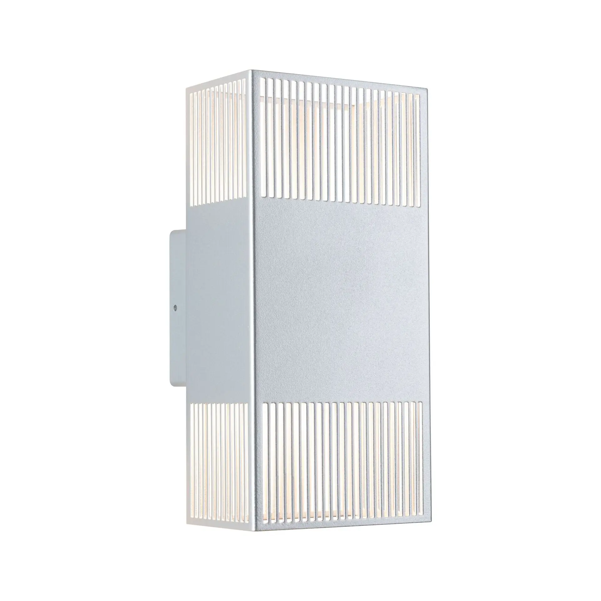 P 71253 LED nástěnné svítidlo Tharin IP44 3000K 120x250mm 2x3,7W stříbrná - PAULMANN