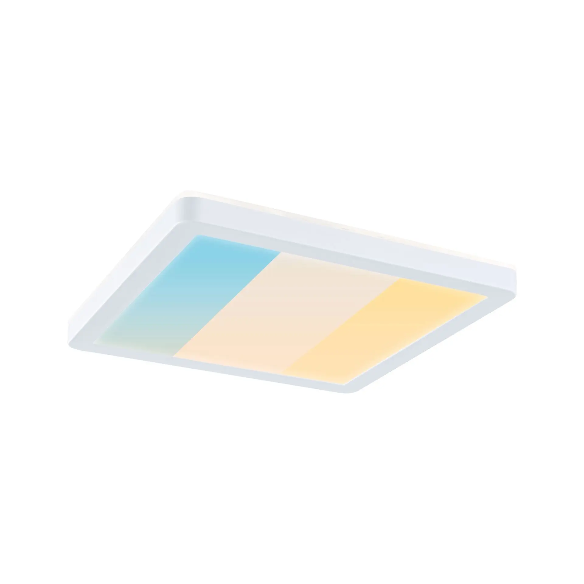P 71266 LED Panel Atria Shine IP44 hranaté 190x190mm 8W 3000 - 6500K bílá - PAULMANN