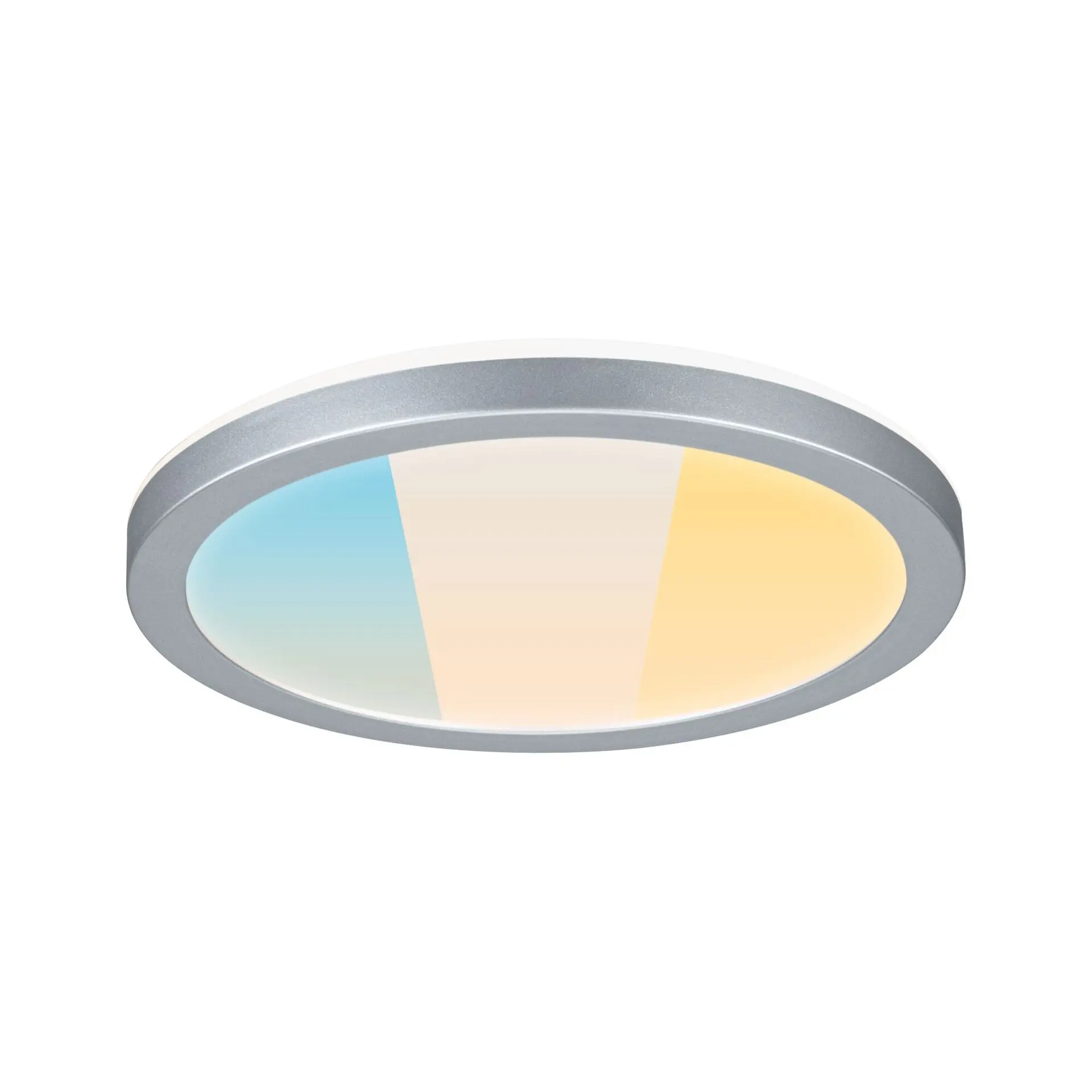 P 71269 LED Panel Atria Shine IP44 kruhové 190mm 7,6W 3000 - 6500K matný chrom - PAULMANN