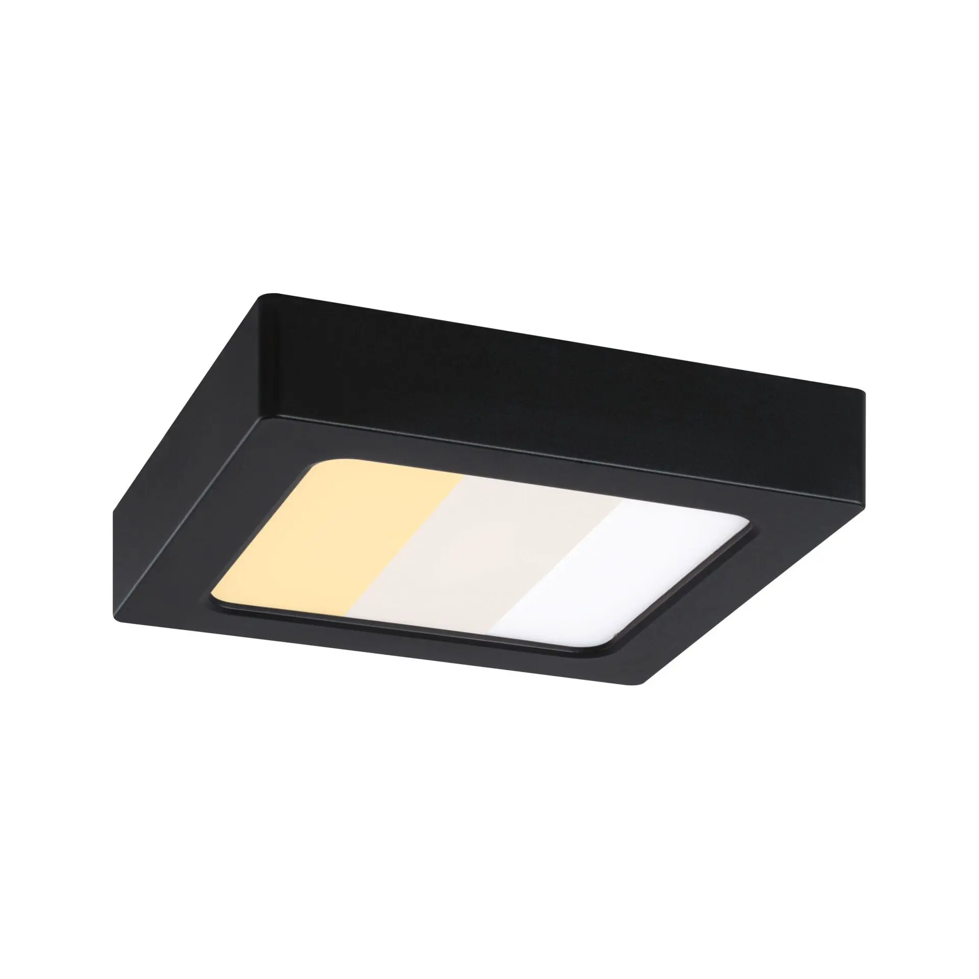 PAULMANN LED Panel Abia 2 White Select soumrakové a pohybové čidlo (HF) hranaté 170x170mm 9,5W 2700 - 4000K černá