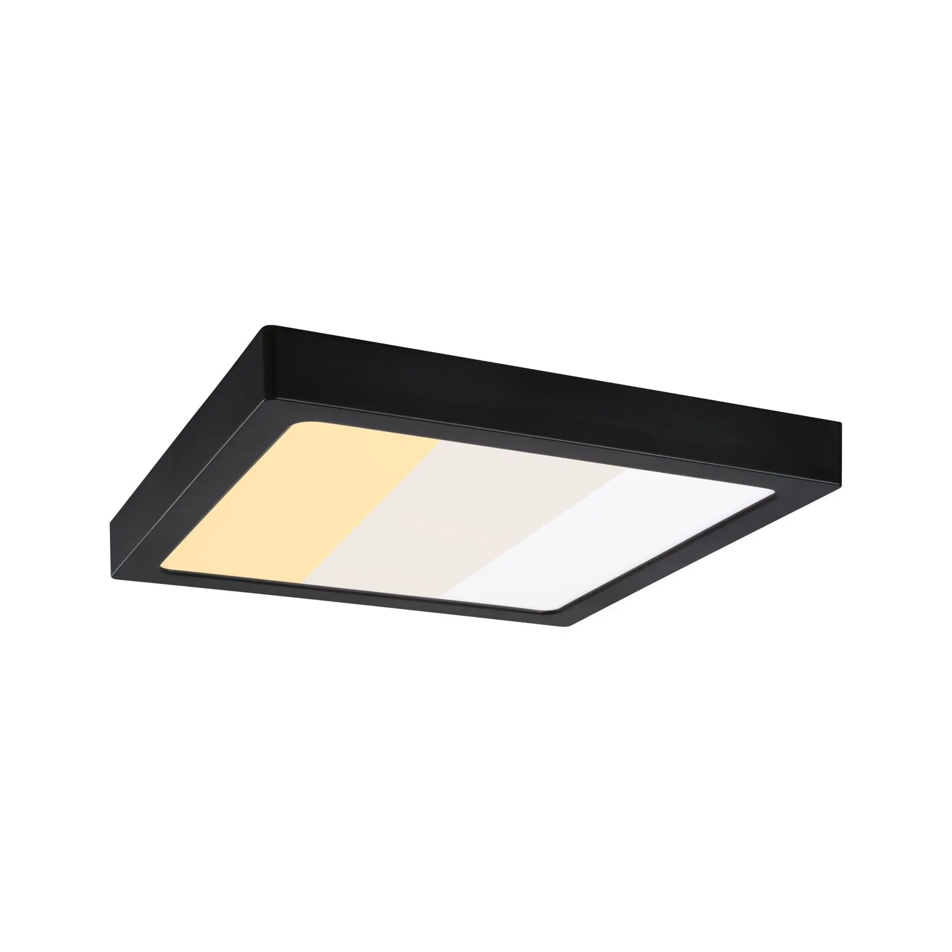 P 71302 LED Panel Abia 2 White Select soumrakové a pohybové čidlo (HF) hranaté 300x300mm 14W 2700 - 4000K černá - PAULMANN