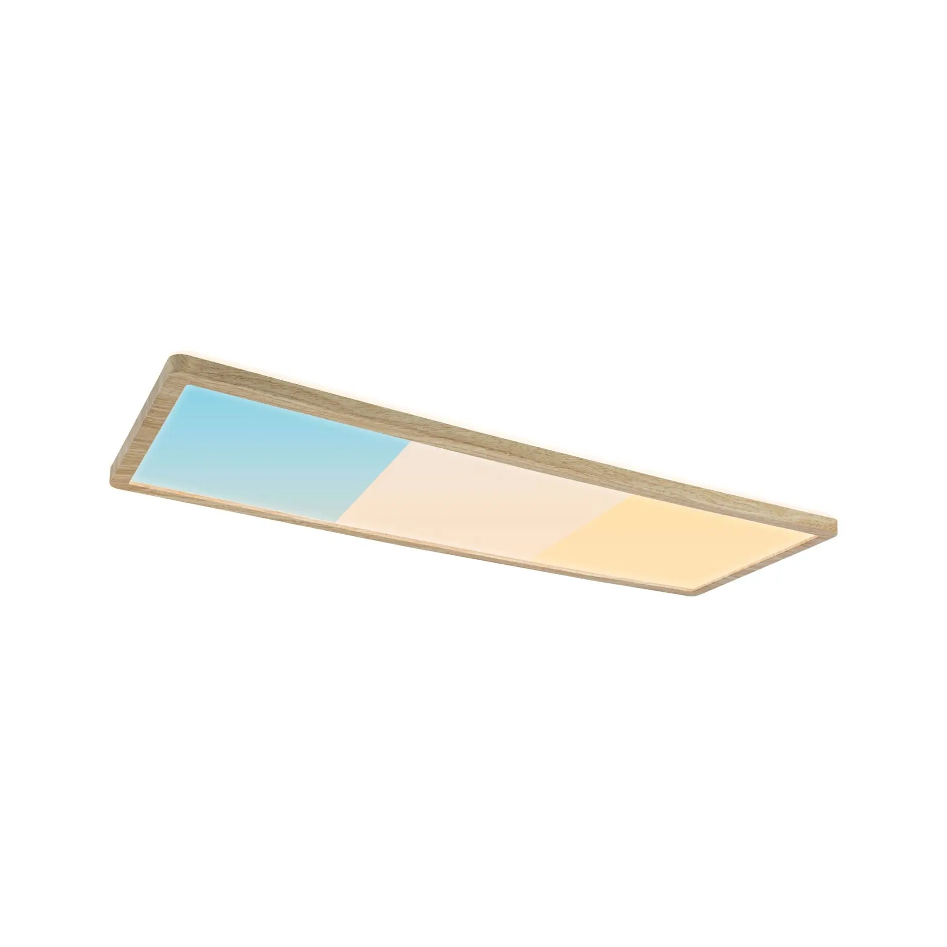 PAULMANN LED Panel Atria Shine White Select IP44 hranaté 560x200mm 15,2W 3000 - 6500K design dřevo