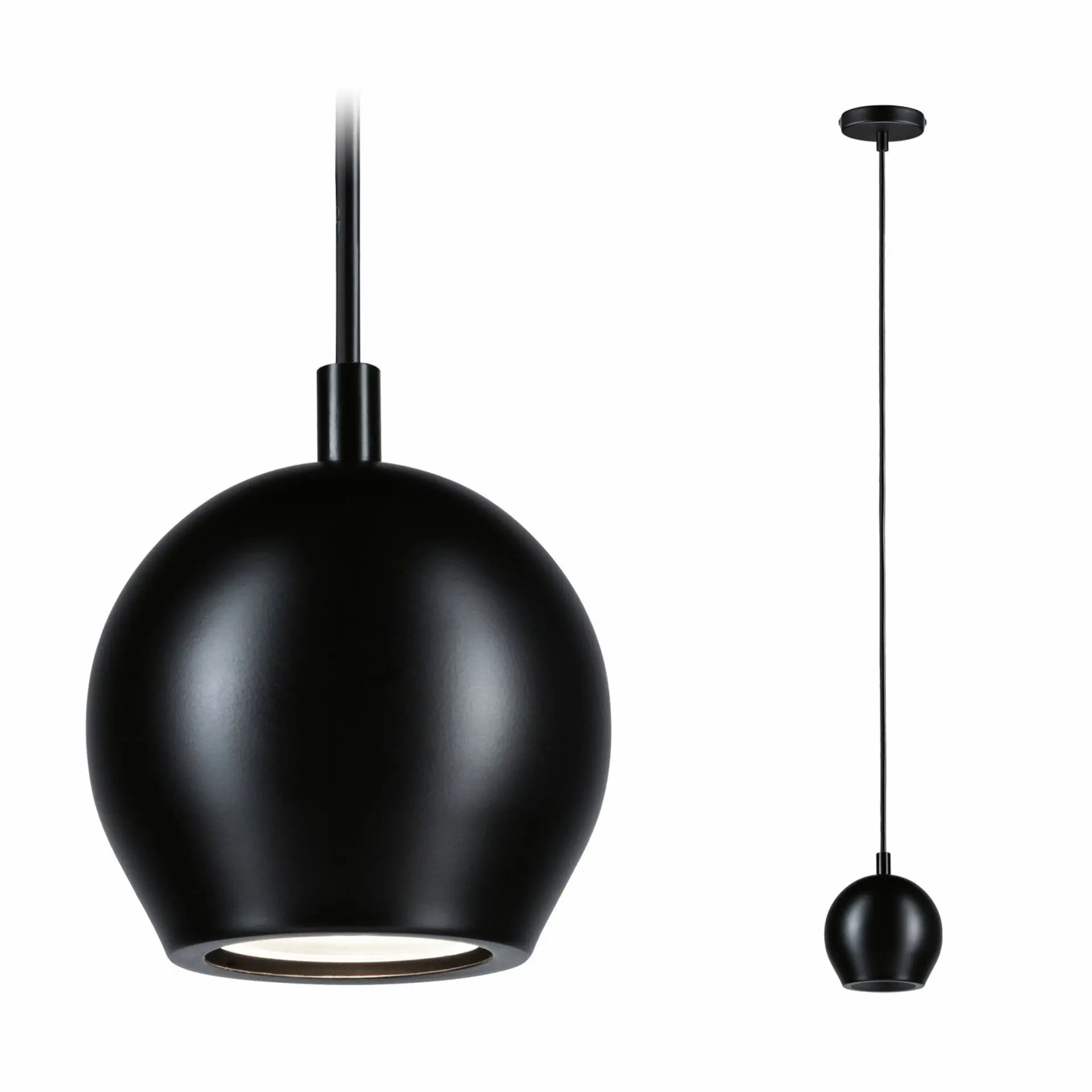 P 76992 LED závěsné svítidlo Shima GU10 max. 10W černá - PAULMANN