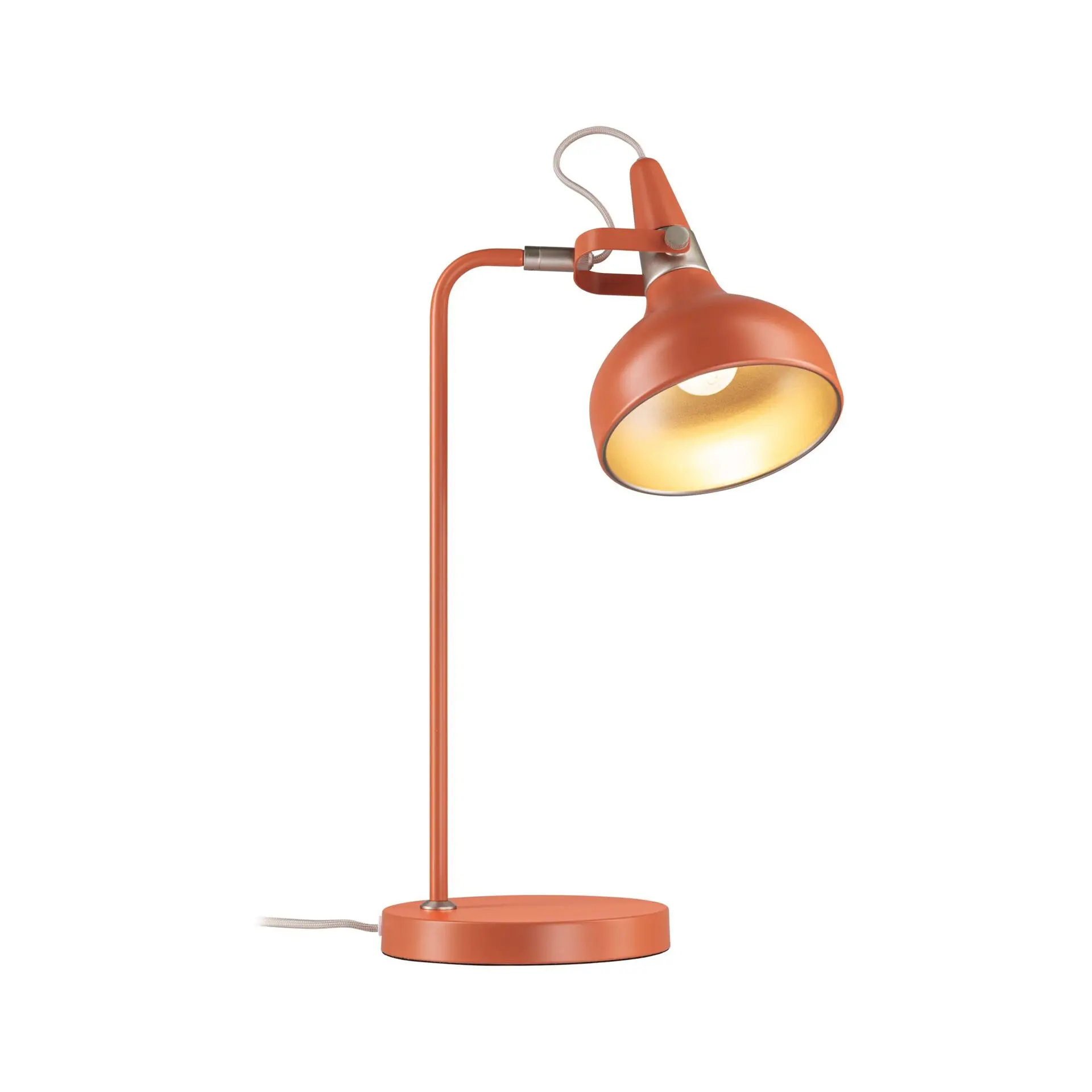 PAULMANN Stolní lampa Juna Style E14 max. 20W broskvová kov