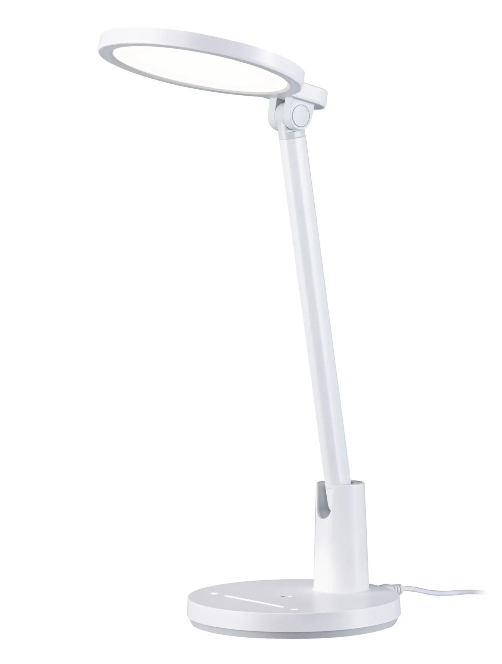 PAULMANN LED stolní lampa na psací stůl Darba 4000K 15W bílá mat