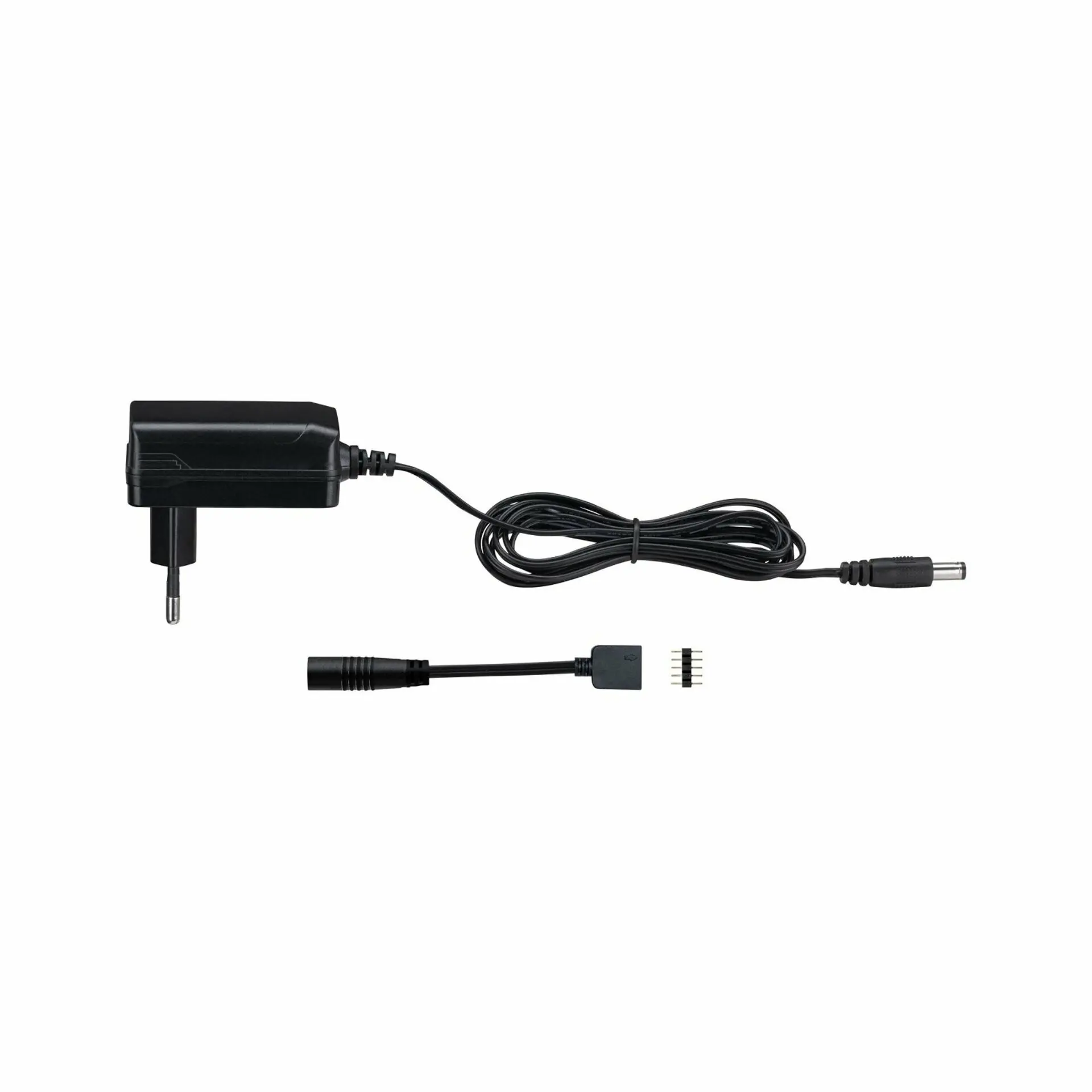 P 79835 Universal LED trafo Plug-In W 230/24V DC napájení černá umělá hmota - PAULMANN