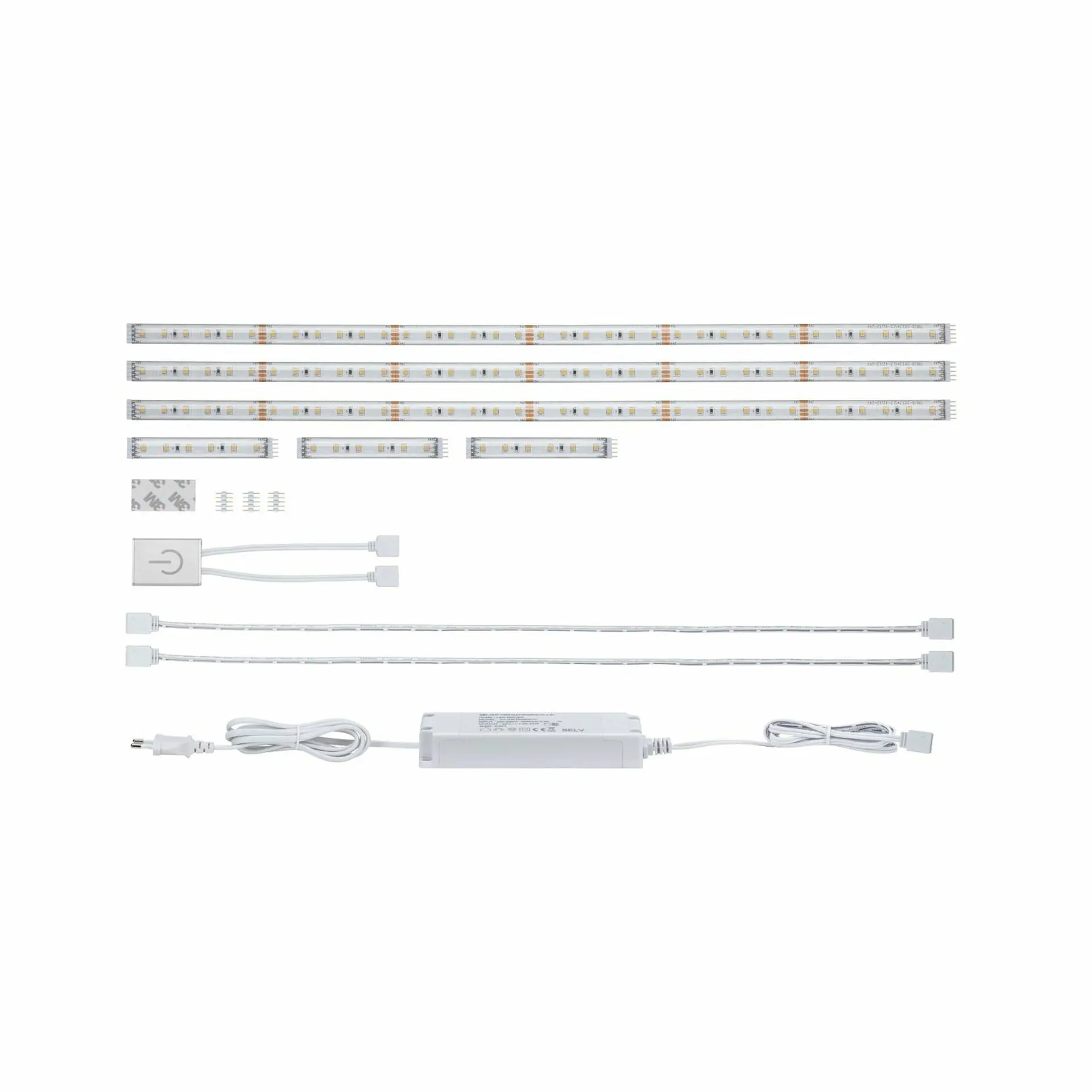 P 79838 Function MaxLED 500 Comfort sada Kitchen 3x60cm teplá bílá dotykový senzor - PAULMANN