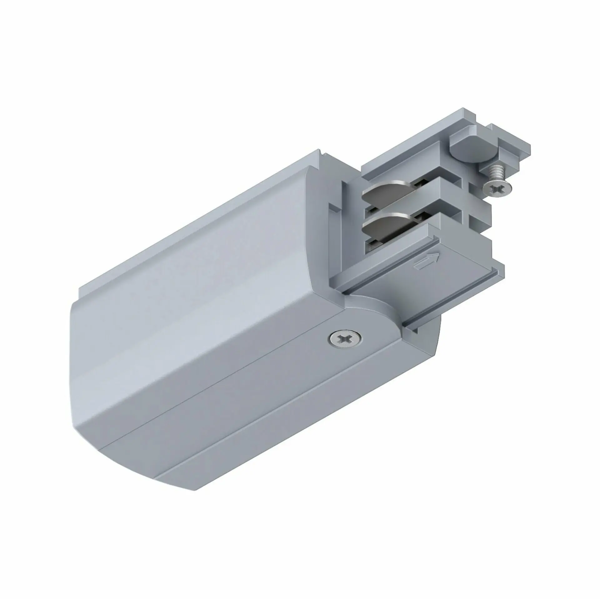 P 91358 ProRail3 koncové napájení pravá 99,5x35mm max. 3.680W stříbrná - PAULMANN