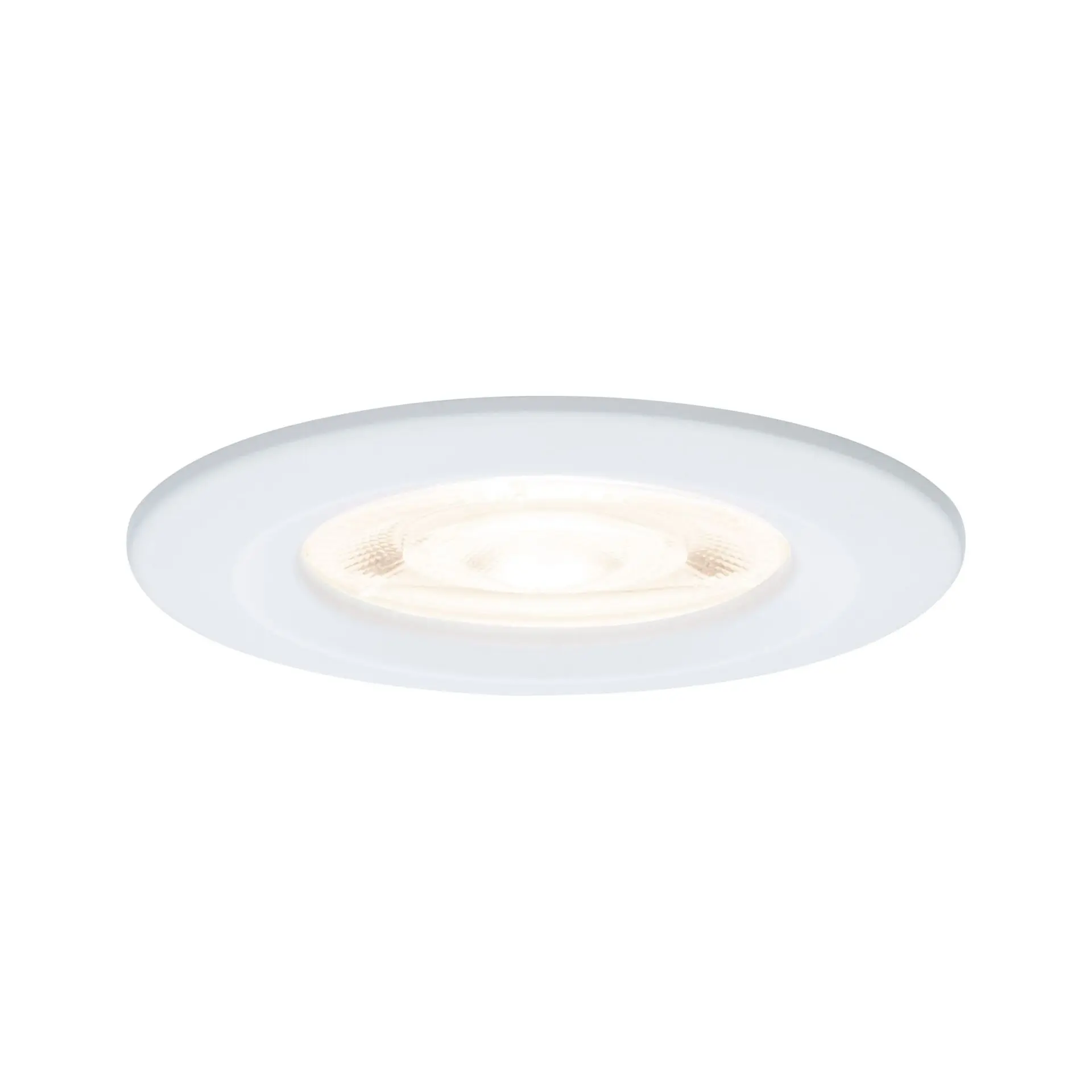 P 92276 LED vestavné svítidlo Nova GU10 Flat nevýklopné IP44 4,9W 230V 2700K bílá mat - PAULMANN