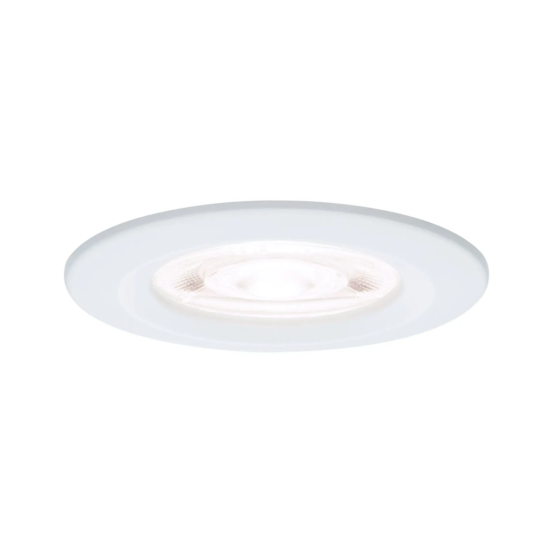 P 92312 LED vestavné svítidlo Nova GU10 Flat nevýklopné IP44 4,9W 230V 4000K bílá mat - PAULMANN
