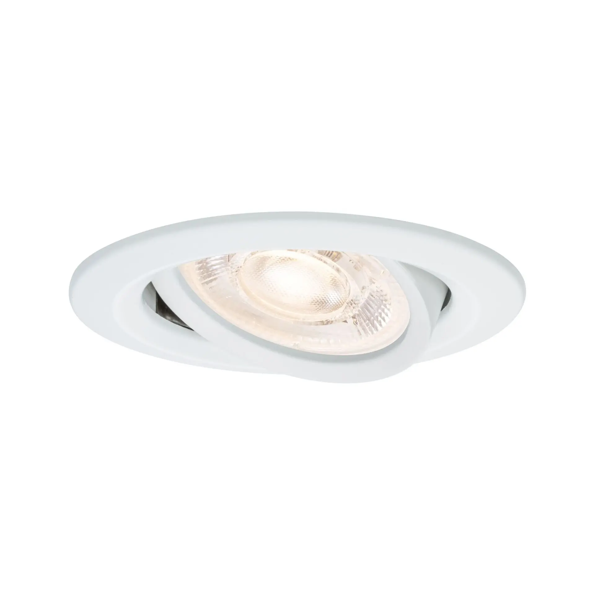 PAULMANN LED vestavné svítidlo 3-krokové-stmívatelné Nova GU10 Flat výklopné 4,9W 230V stmívatelné 2700K bílá mat