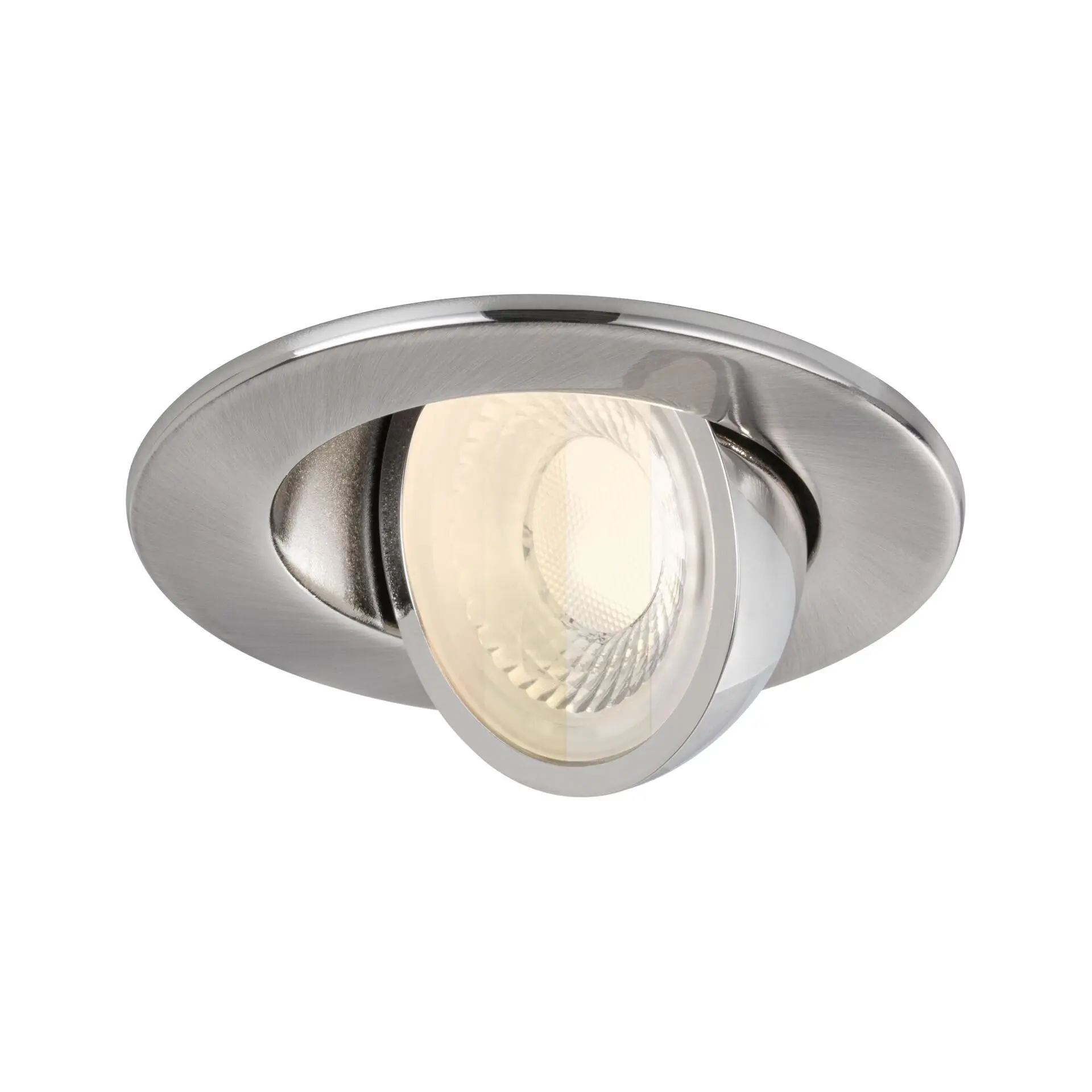 PAULMANN LED vestavné svítidlo Zina IP65 5W / 8W 230V stmívatelné 2700 - 4000K kov kartáčovaný