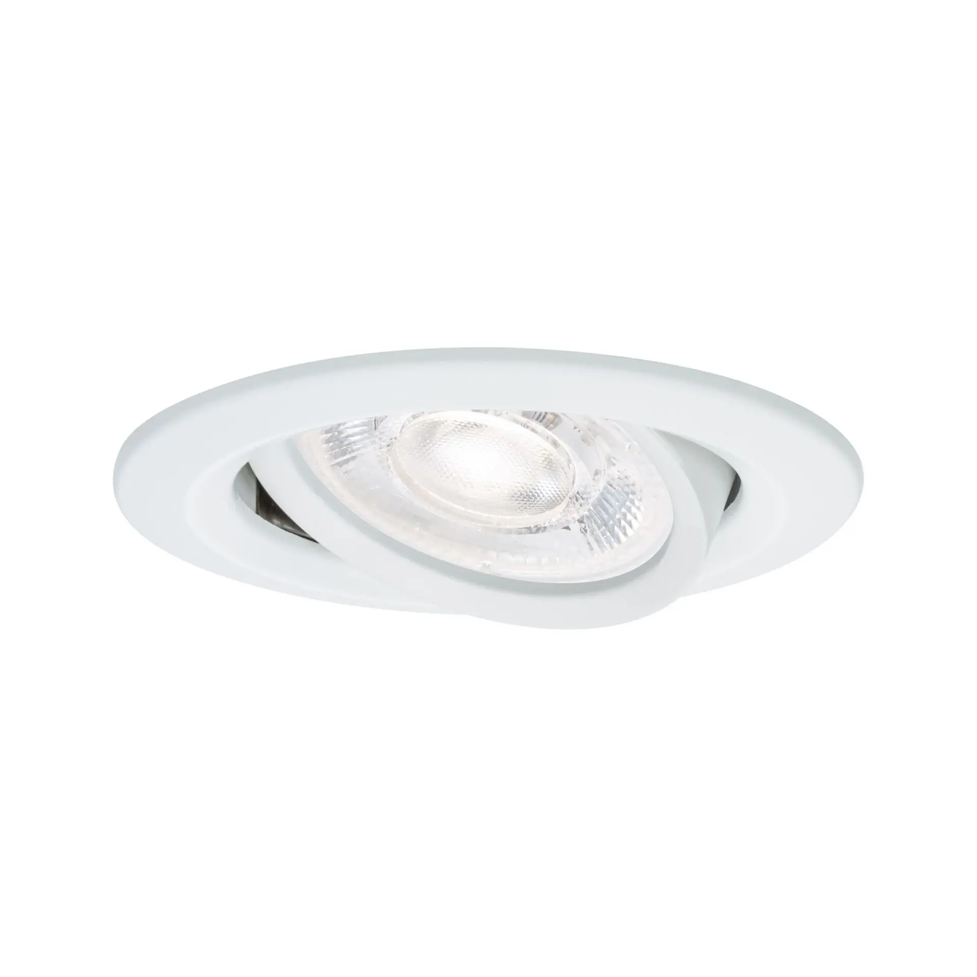 P 92420 LED vestavné svítidlo Nova Plus GU10 Flat IP65 93mm 4,9W 230V stmívatelné 4000K bílá mat - PAULMANN