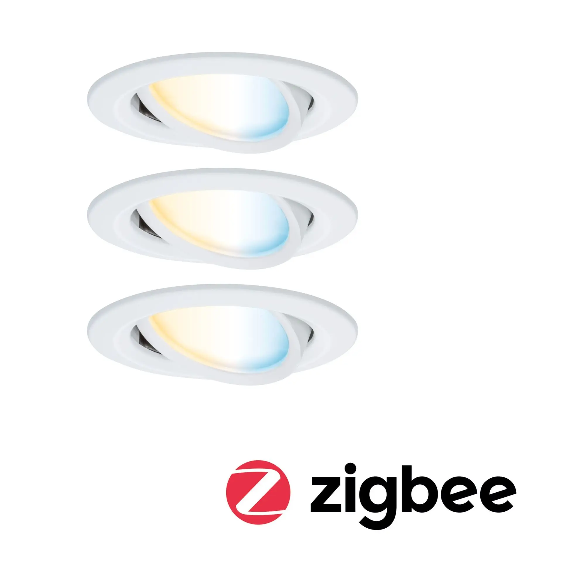 PAULMANN LED vestavné svítidlo Nova Coin kruhové 84mm 50° měnitelná bílá 3x6W 230V bílá mat hliník