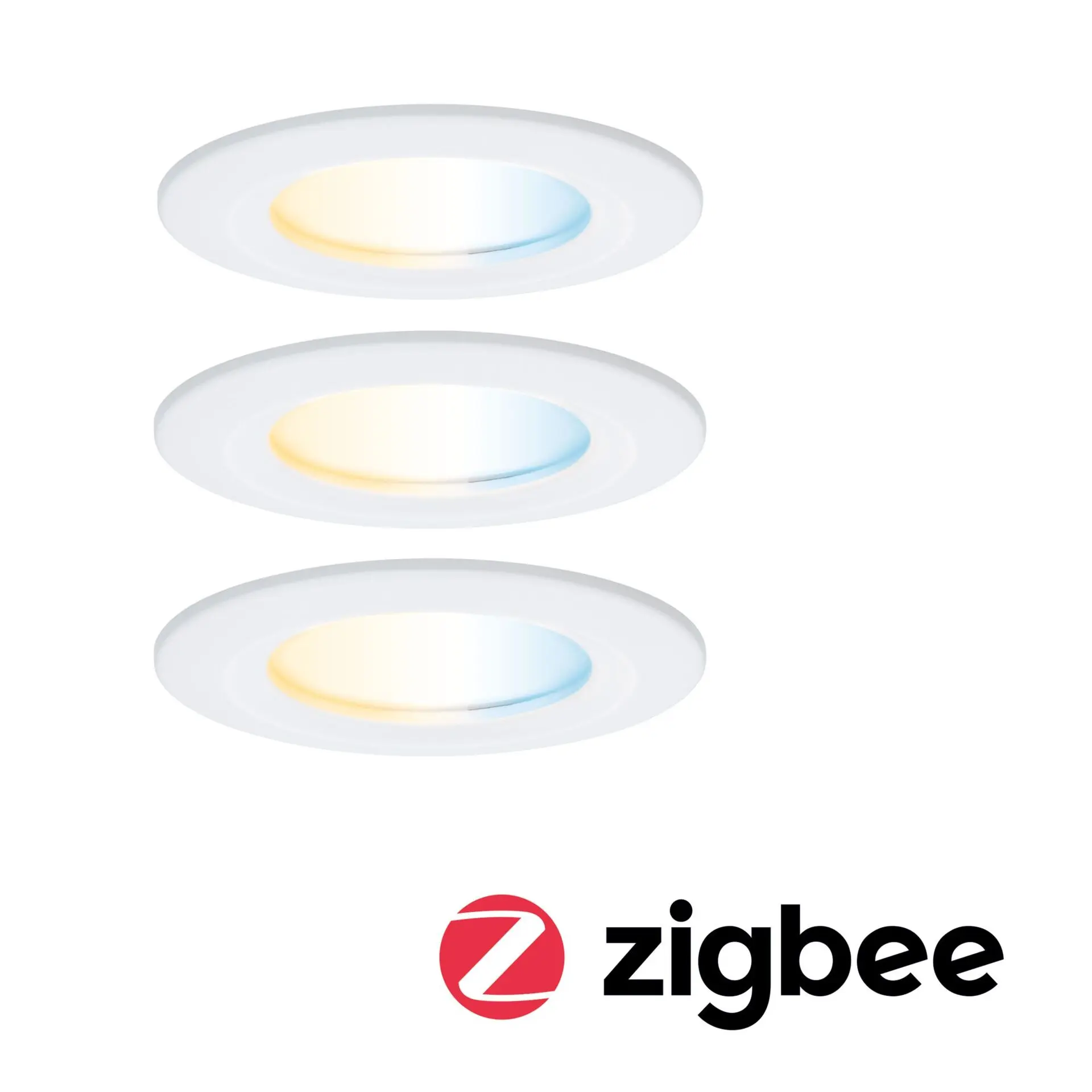 PAULMANN LED vestavné svítidlo Nova Coin IP44 kruhové 78mm měnitelná bílá 3x6W 230V bílá mat hliník