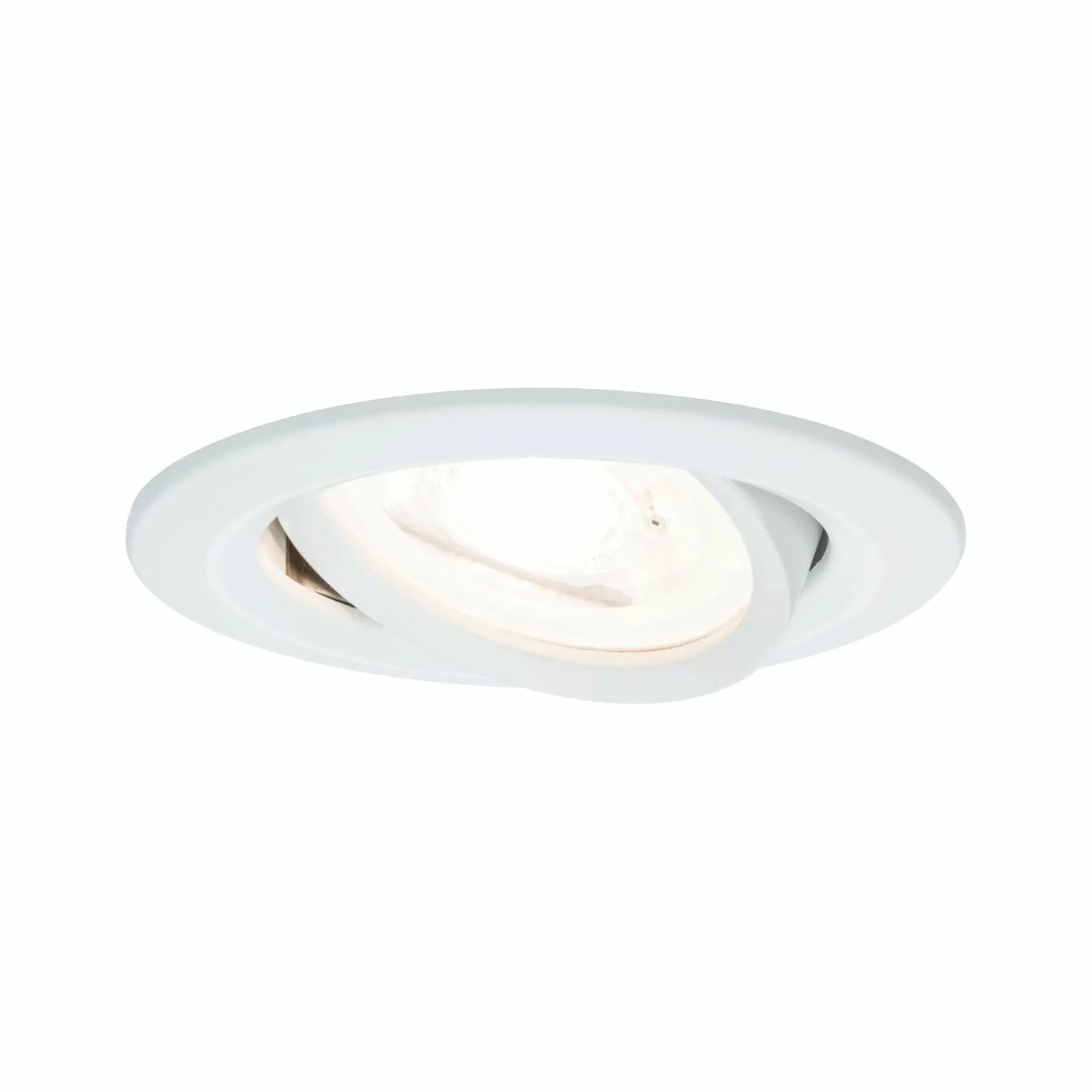 PAULMANN Vestavné svítidlo LED Nova kruhové 1x6,5W GU10 bílá mat výklopné 934.30 P 93430