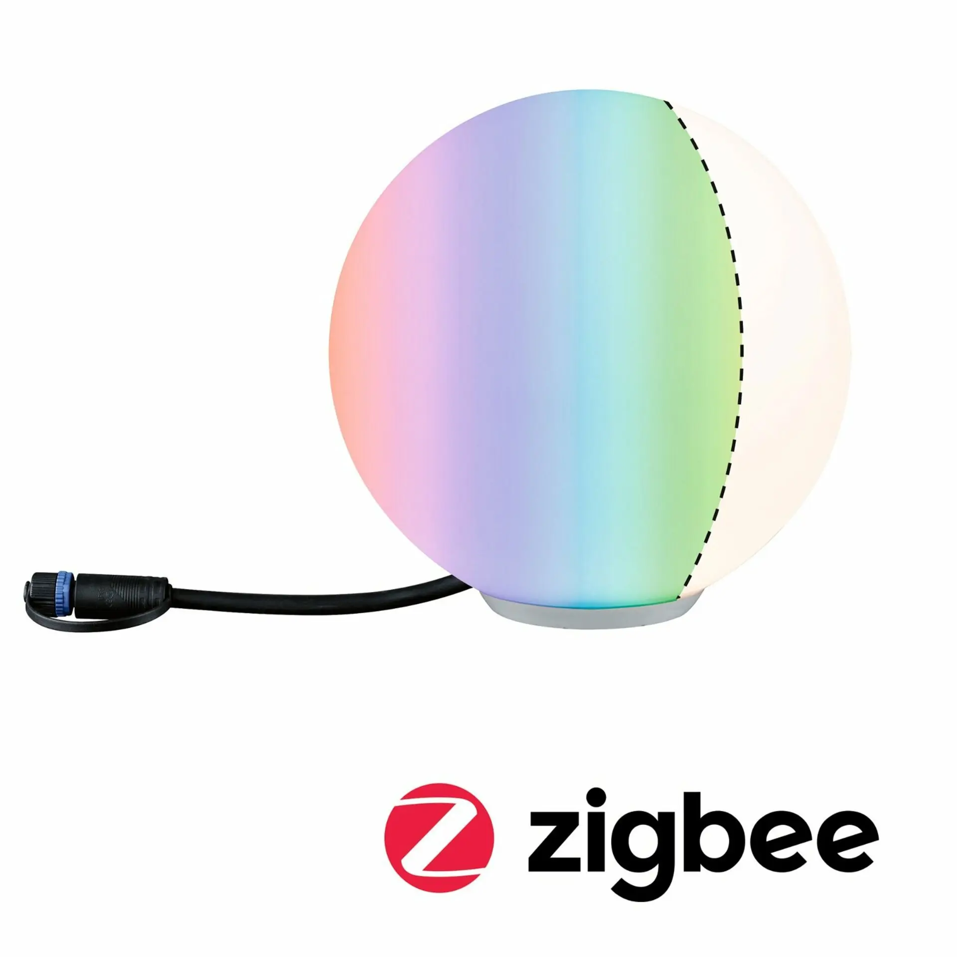 P 94269 Svítidlo venkovní Plug & Shine ZigBee RGBW Globe 2,8W 24V - PAULMANN