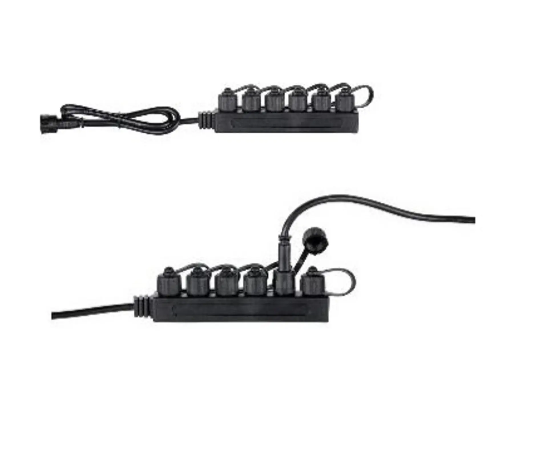 PAULMANN Rozdělovač Outdoor L+L IP67 1-in/6-out