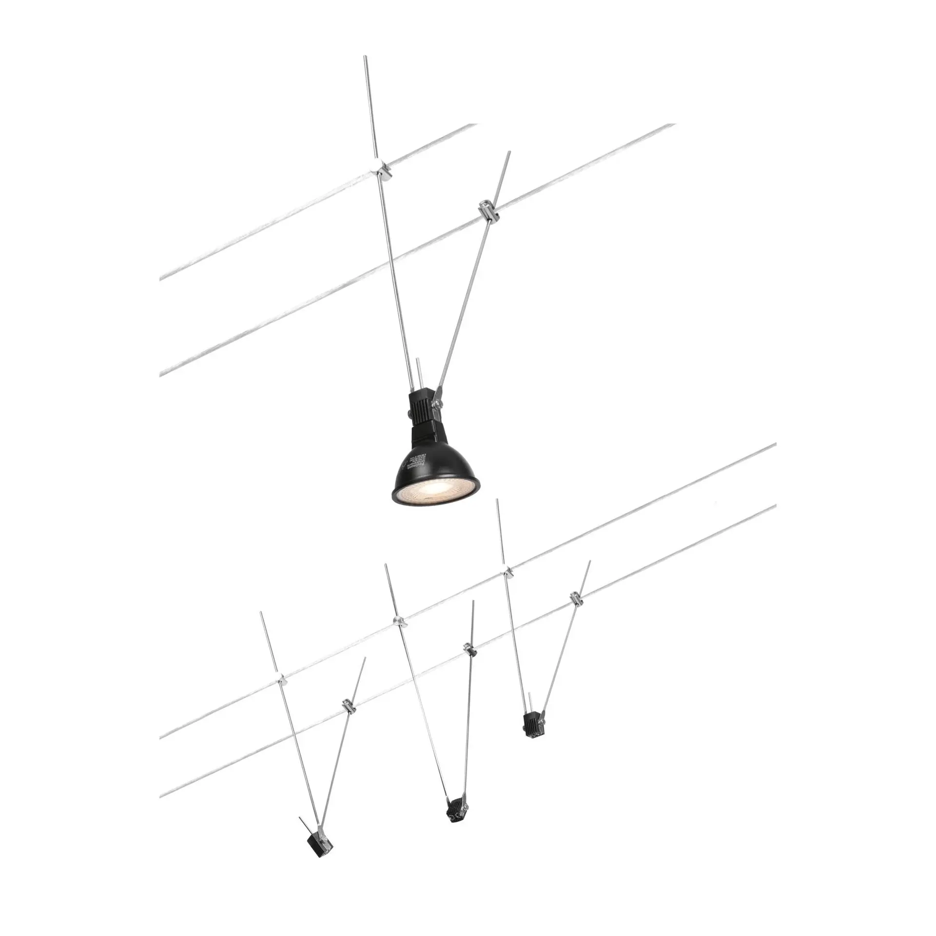 PAULMANN Lankový systém Simple základní sada GU5,3 max. 3x5W 230/12V chrom