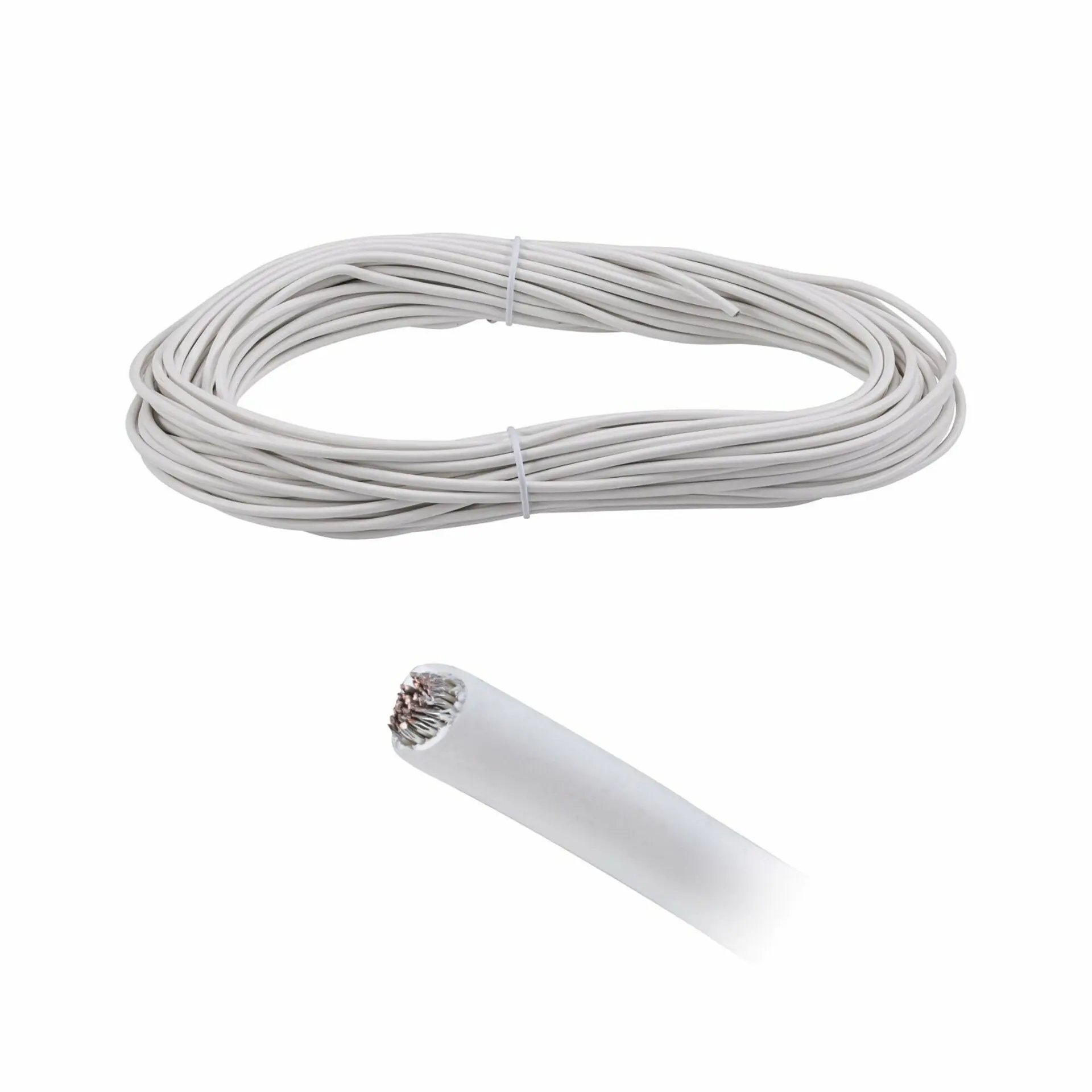P 94591 Lankový systém lanko Corduo 20m 2,5qmm bílá - PAULMANN