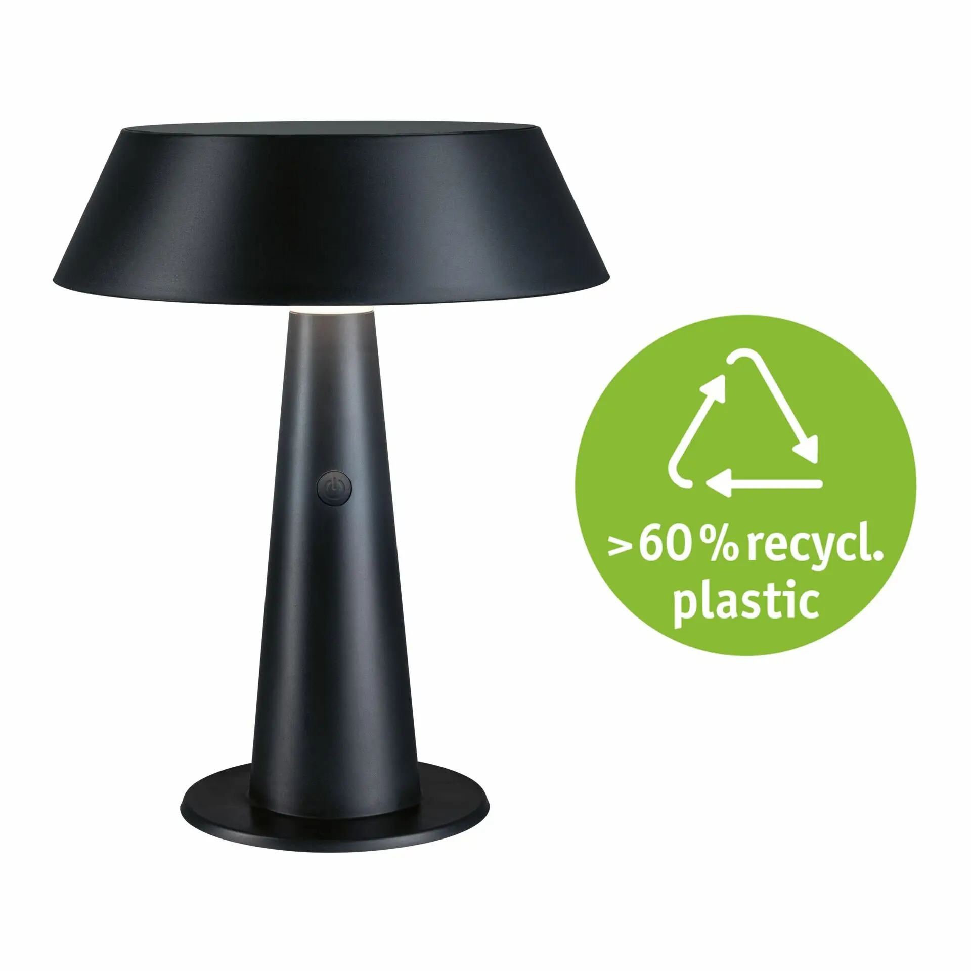 PAULMANN Solární LED stolní lampa Soala 2700K 2,1W antracit