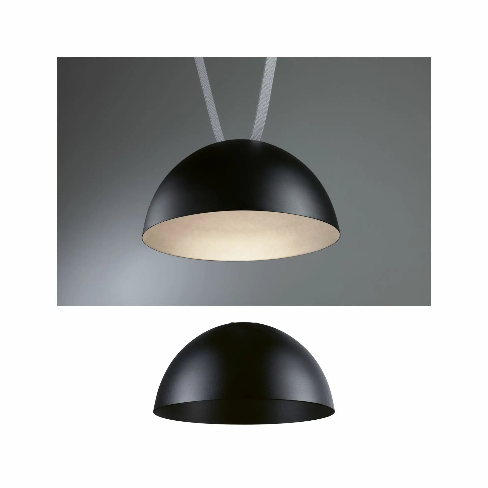 PAULMANN ULine LED závěsné svítidlo Bol 300mm 12W černá