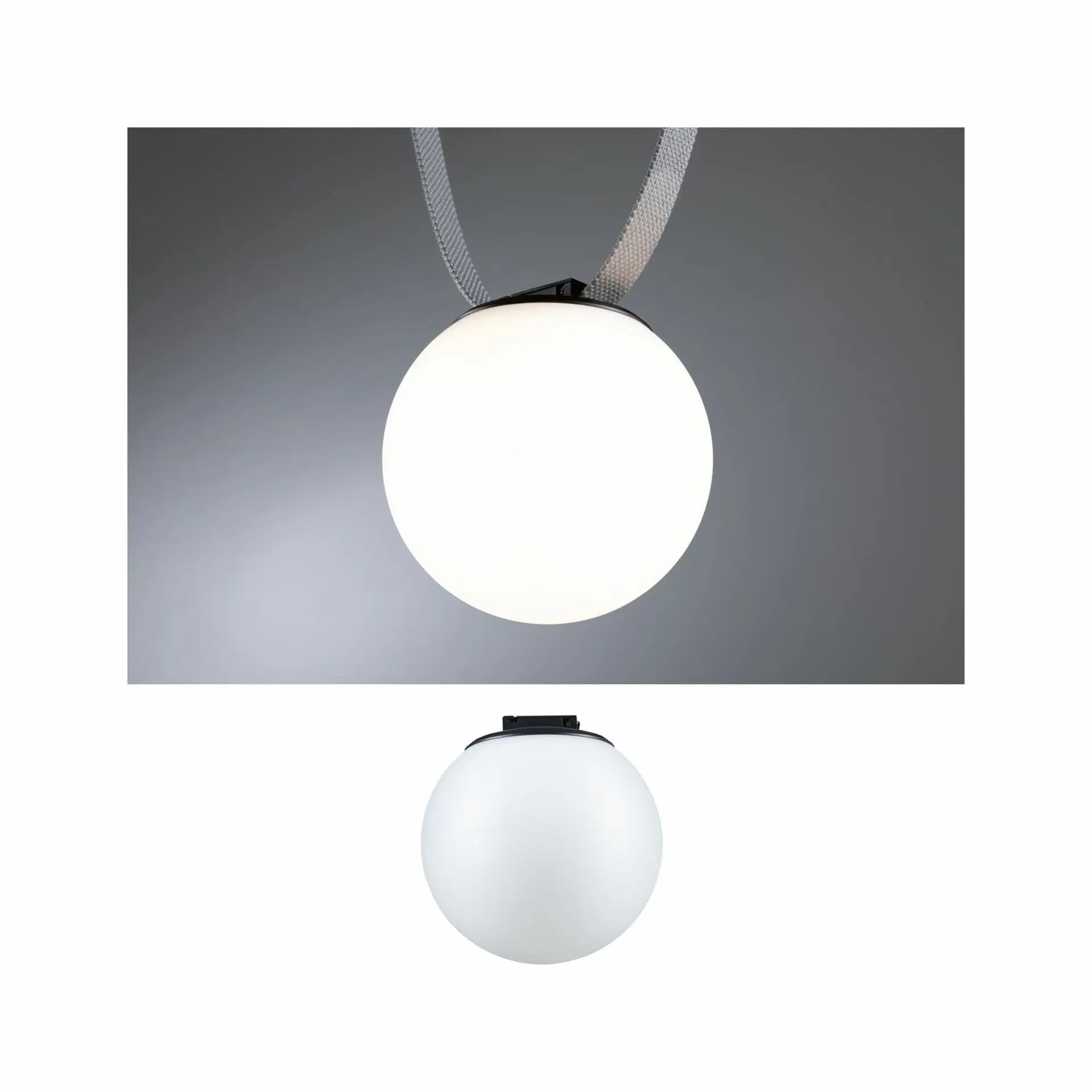 PAULMANN ULine LED závěs Ball 8W 150mm 3000K černá