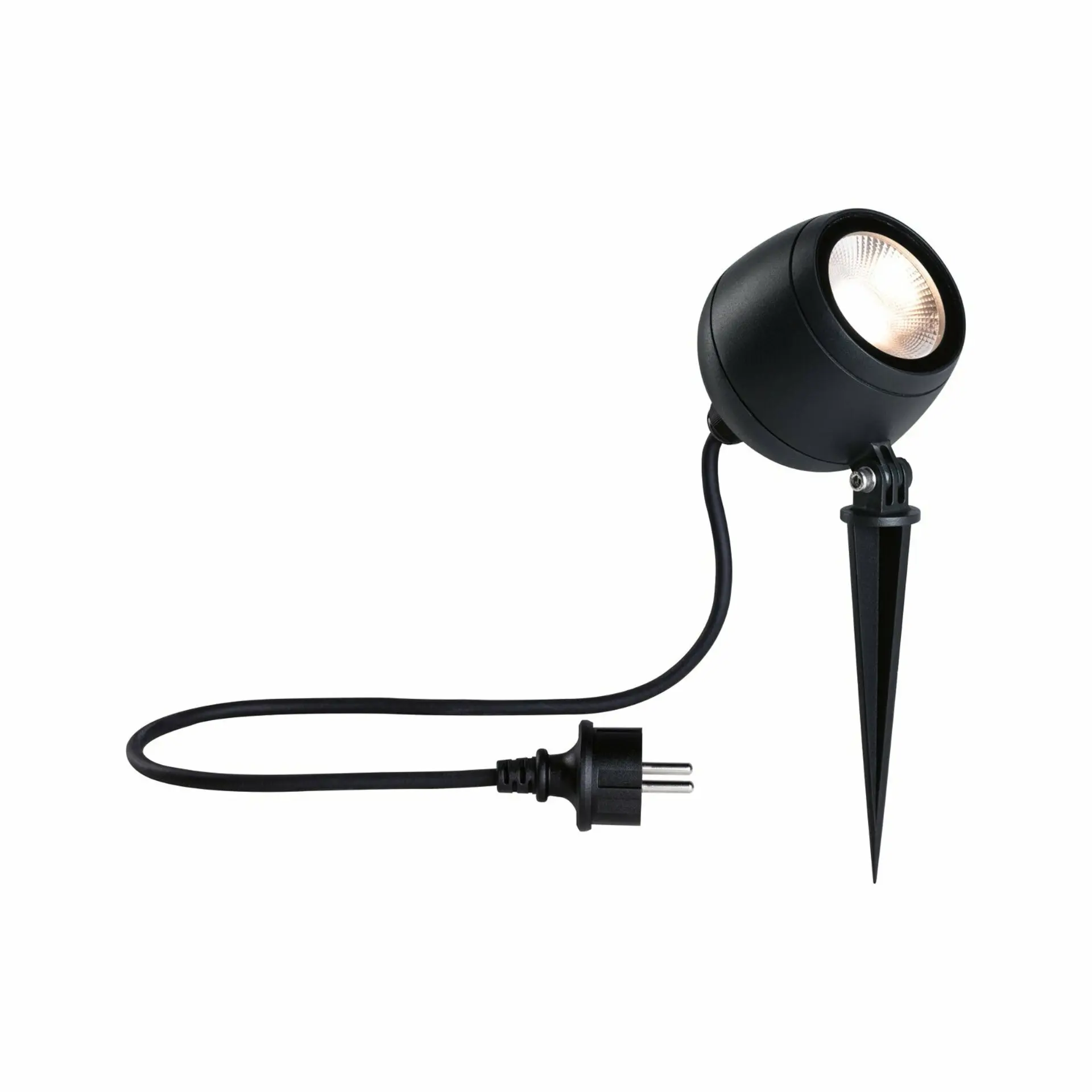 P 94776 LED bodové zahradní světlo Kikolo IP65 90mm 3000K 8W 230V 60° antracit hliník/umělá hmota - PAULMANN
