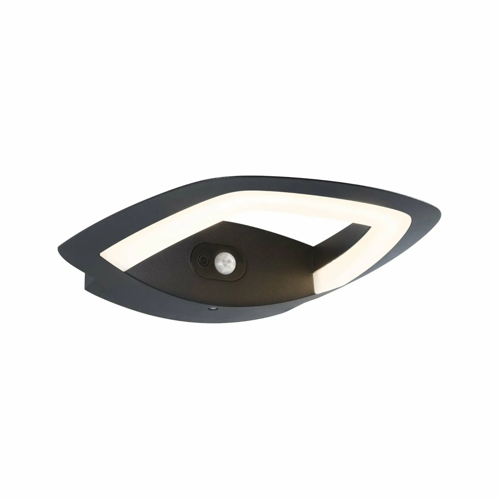 P 94838 LED venkovní nástěnné svítidlo Akena pohybové čidlo IP44 243x254mm 3000K 11W 230V antracit hliník - PAULMANN