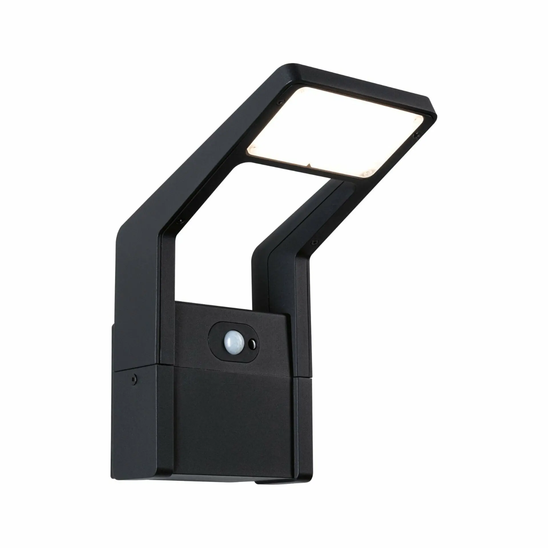 P 94859 LED venkovní nástěnné svítidlo Juntea pohybové čidlo IP44 140x217mm 3000K 11W 230V antracit hliník - PAULMANN