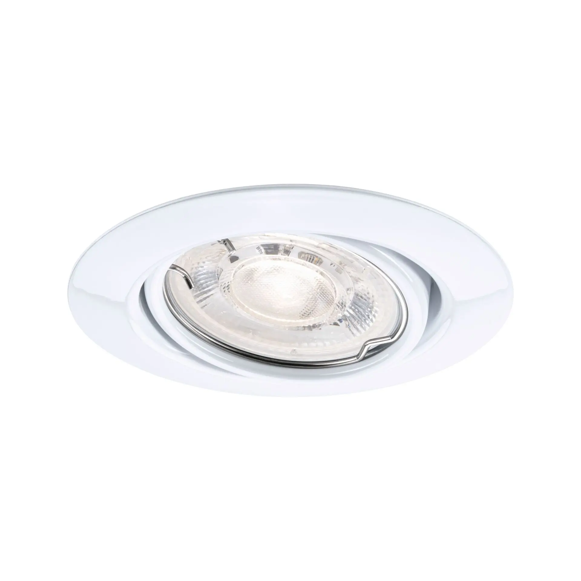 PAULMANN LED vestavné svítidlo Base GU10 Flat výklopné 4W 230V 2700K bílá